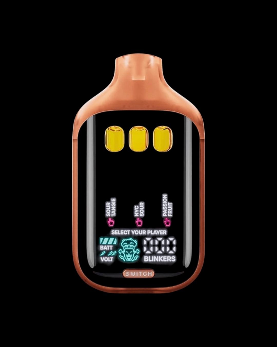 Sour Tangie (S) x NYC Sour (S) x SIlver Haze (S) - 2g switch liquid diamonds disposable [Boutiq]