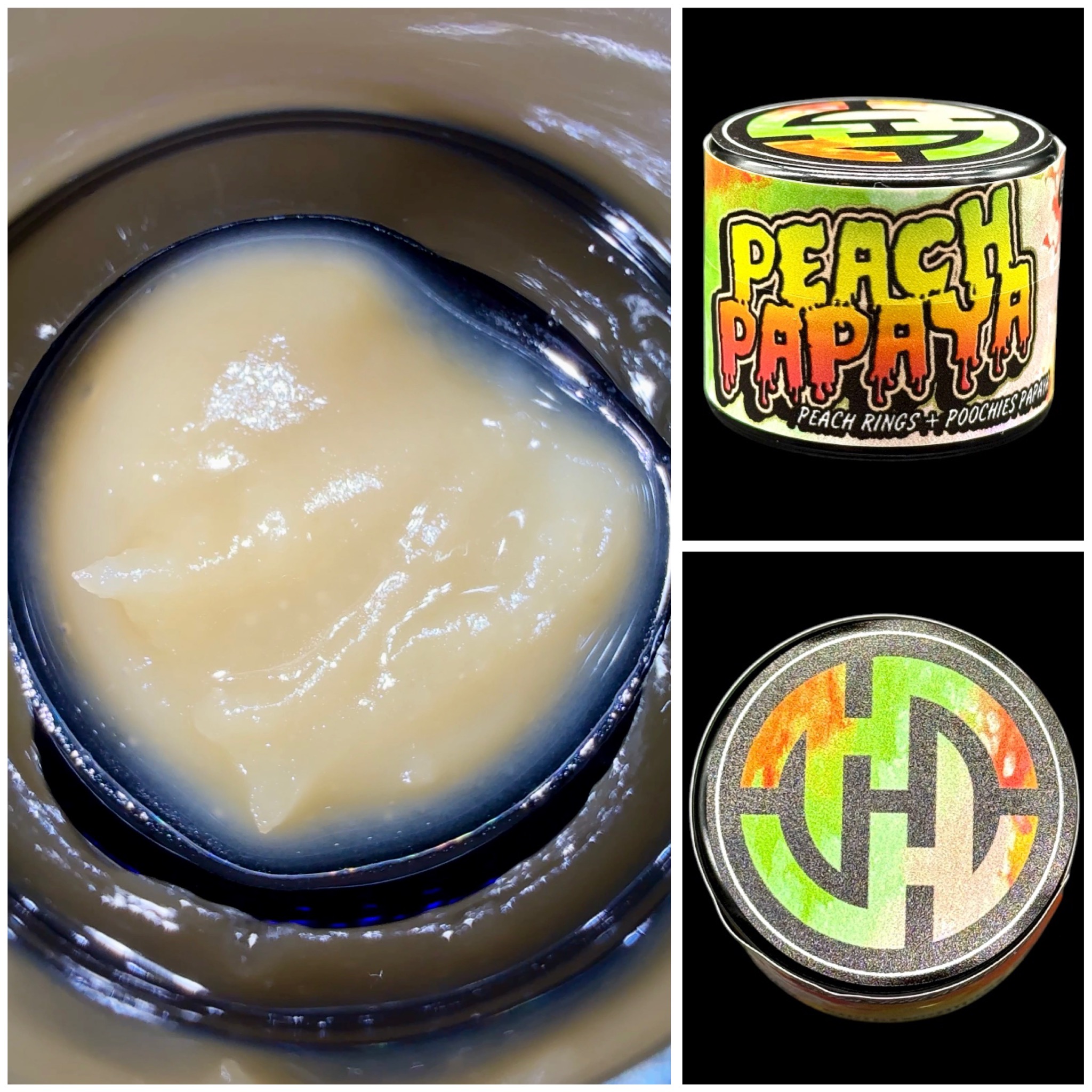 Peach Papaya - 1g live rosin [Hash Headz]