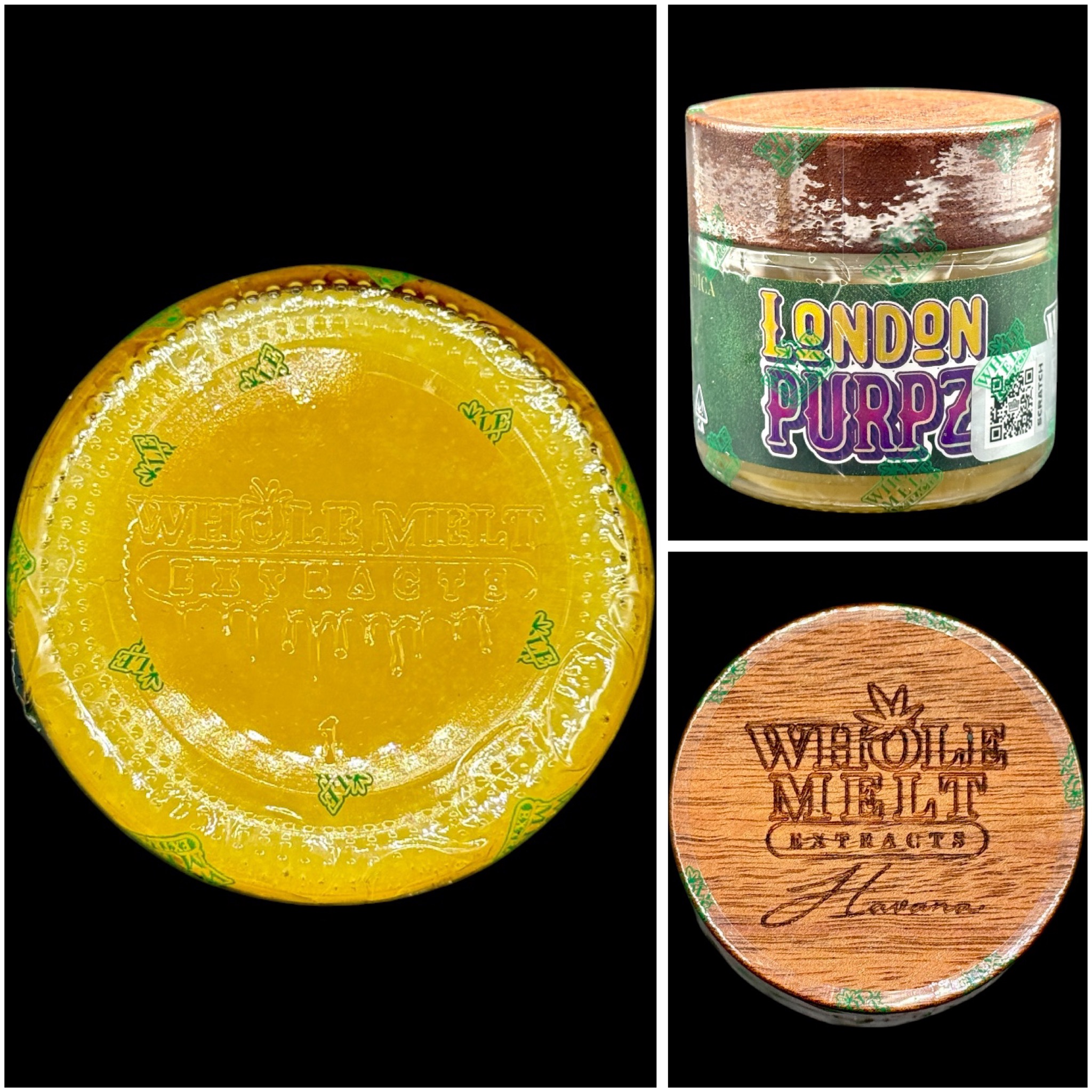 London Purpz - 1oz live resin badder [Whole Melt Extracts]