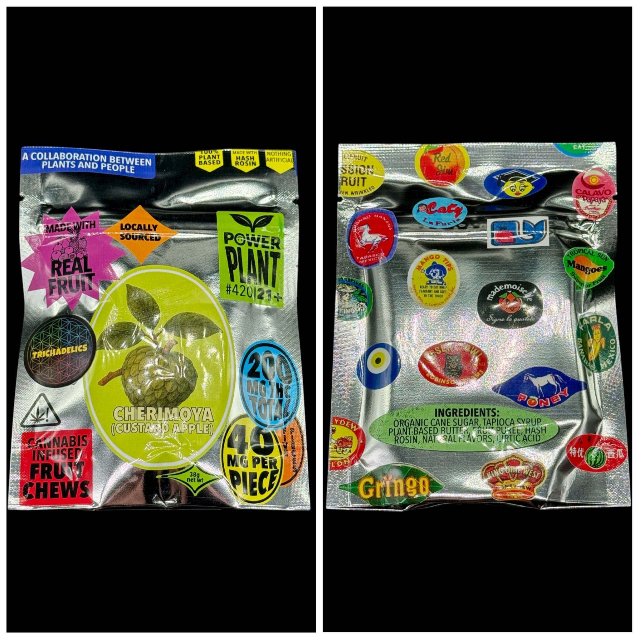 Cherimoya Rosin Fruit Chews - 200mg [Super Chill x Trichadelics]