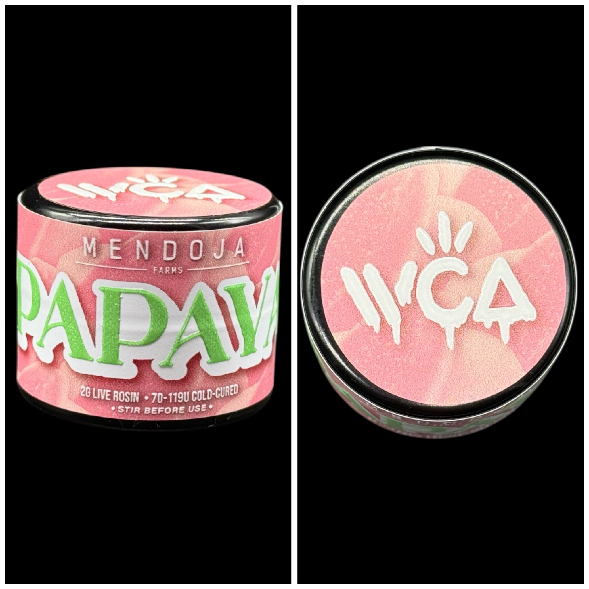 Papaya - 2g live rosin [West Coast Alchemy x Mendoja Farms]