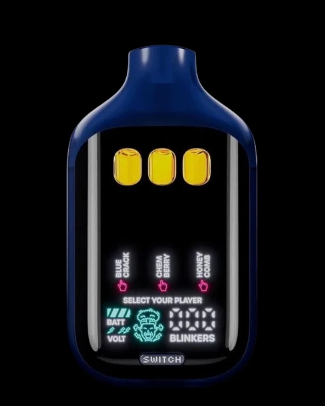 Blue Crack (S) x Chem Berry (S) x Honeycomb (S) - 2g switch liquid diamonds disposable [Boutiq]