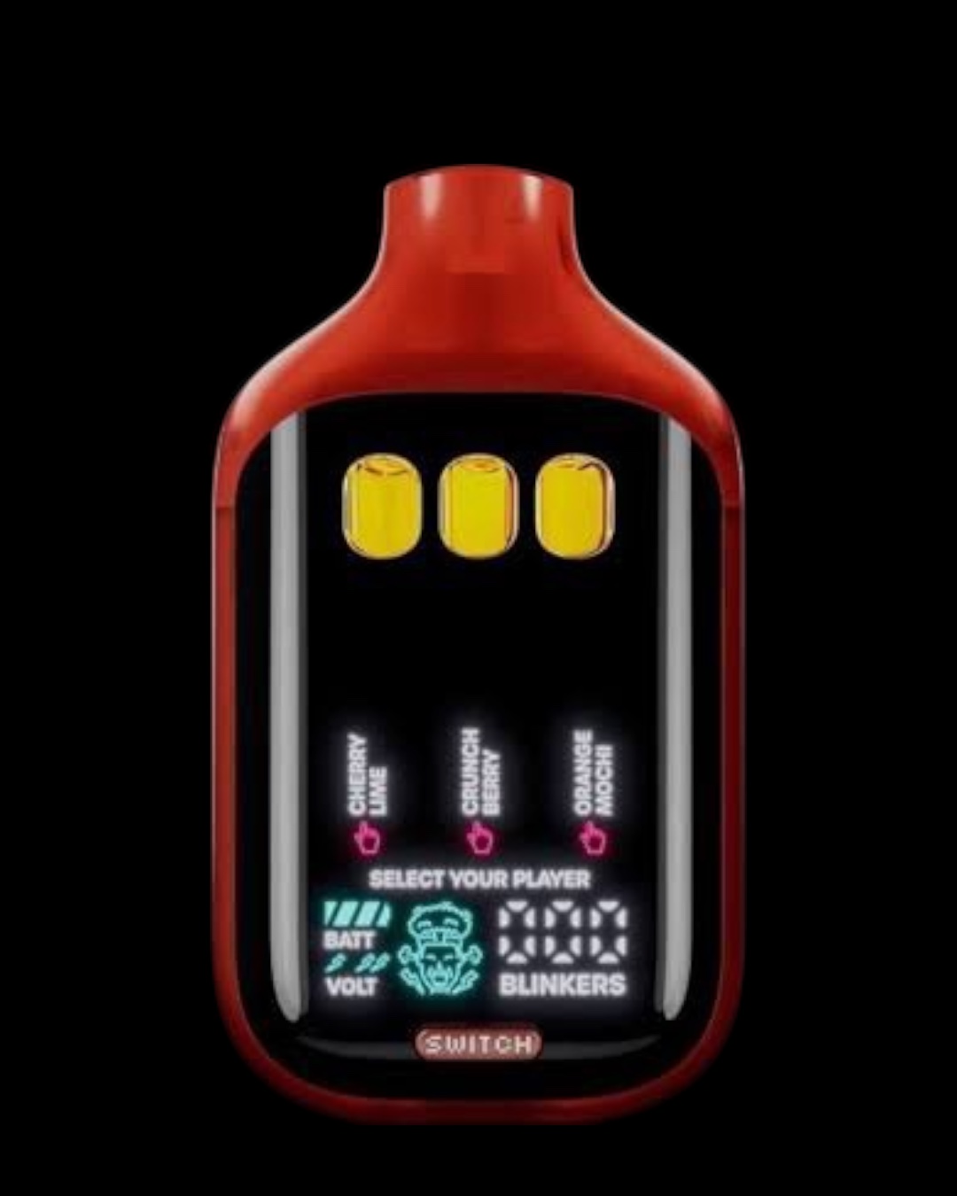 Cherry Lime (S) x Crunch Berry (I) x Orange Mochi (H) - 2g switch liquid diamonds disposable [Boutiq]