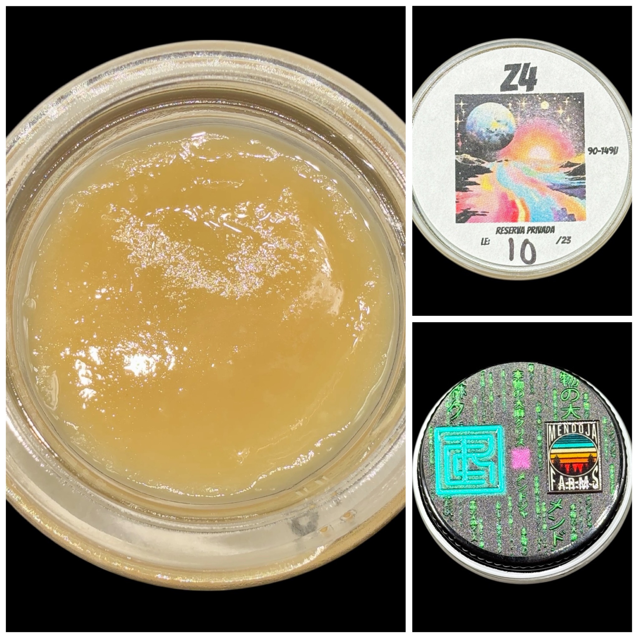 Z4 *RP* - 2g live rosin [Cannabis Chris x Mendoja Farms]