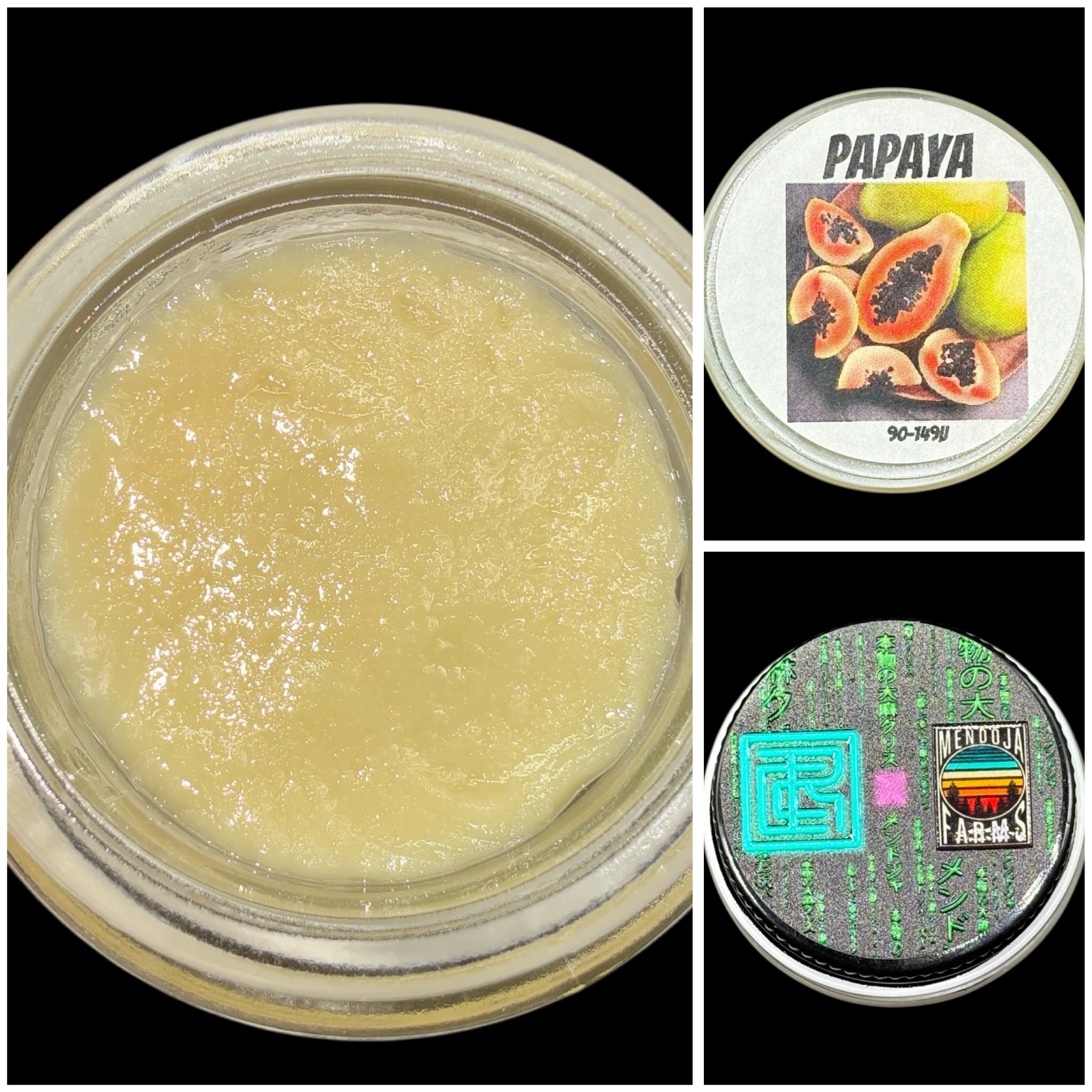 Papaya - 2g live rosin [Cannabis Chris x Mendoja Farms]