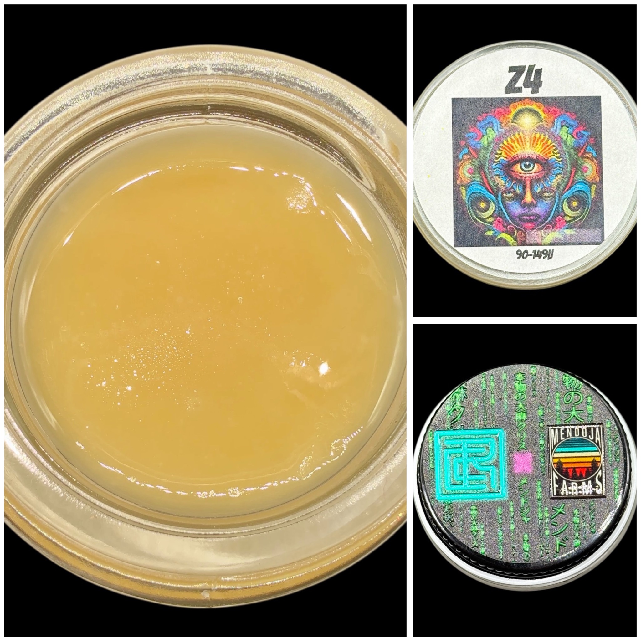 Z4 - 2g live rosin [Cannabis Chris x Mendoja Farms]