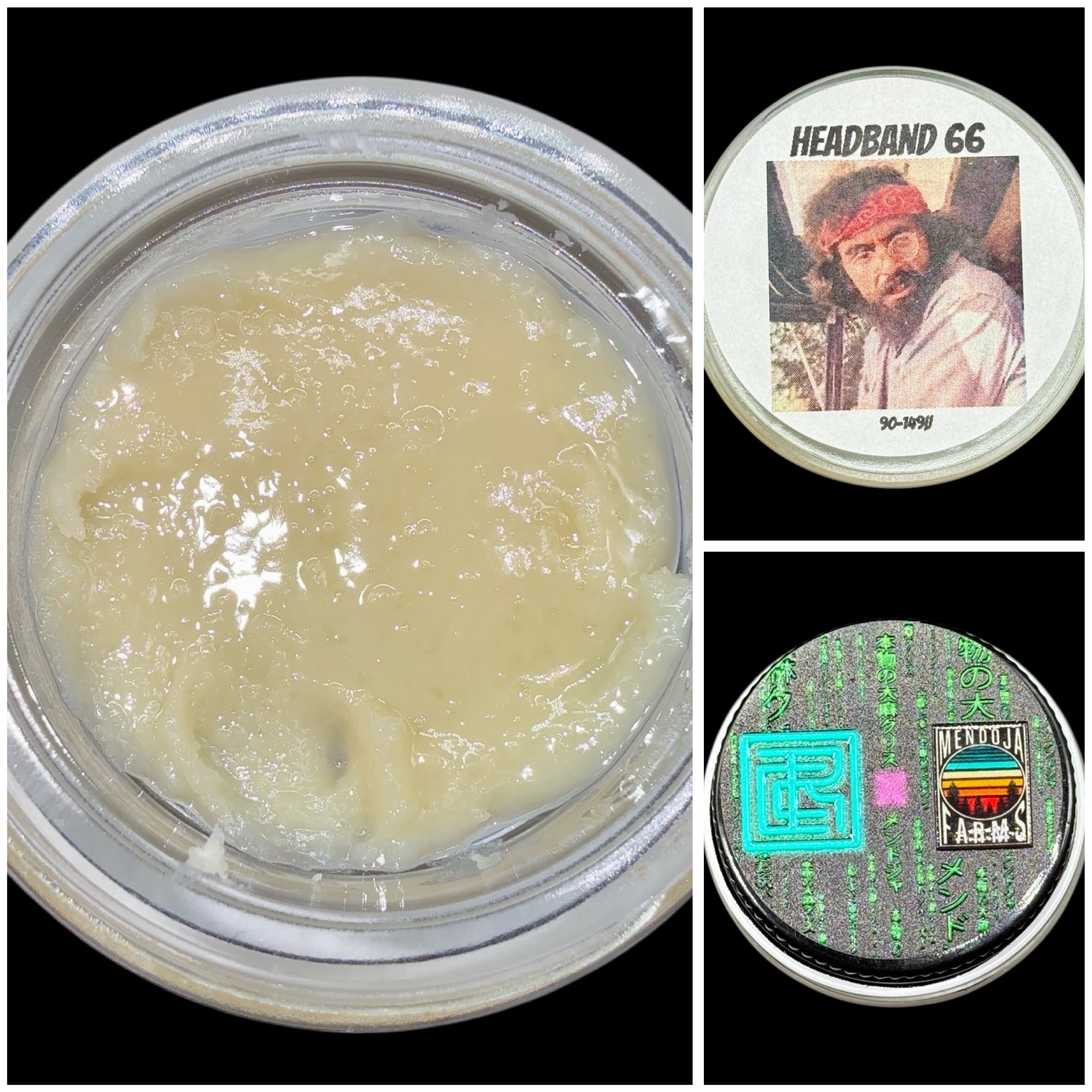 Headband 66 - 2g live rosin [Cannabis Chris x Mendoja Farms]