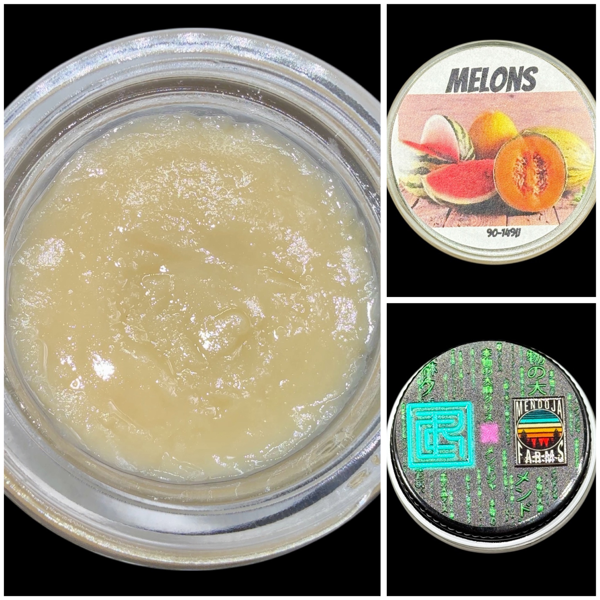 Melons - 2g live rosin [Cannabis Chris x Mendoja Farms]