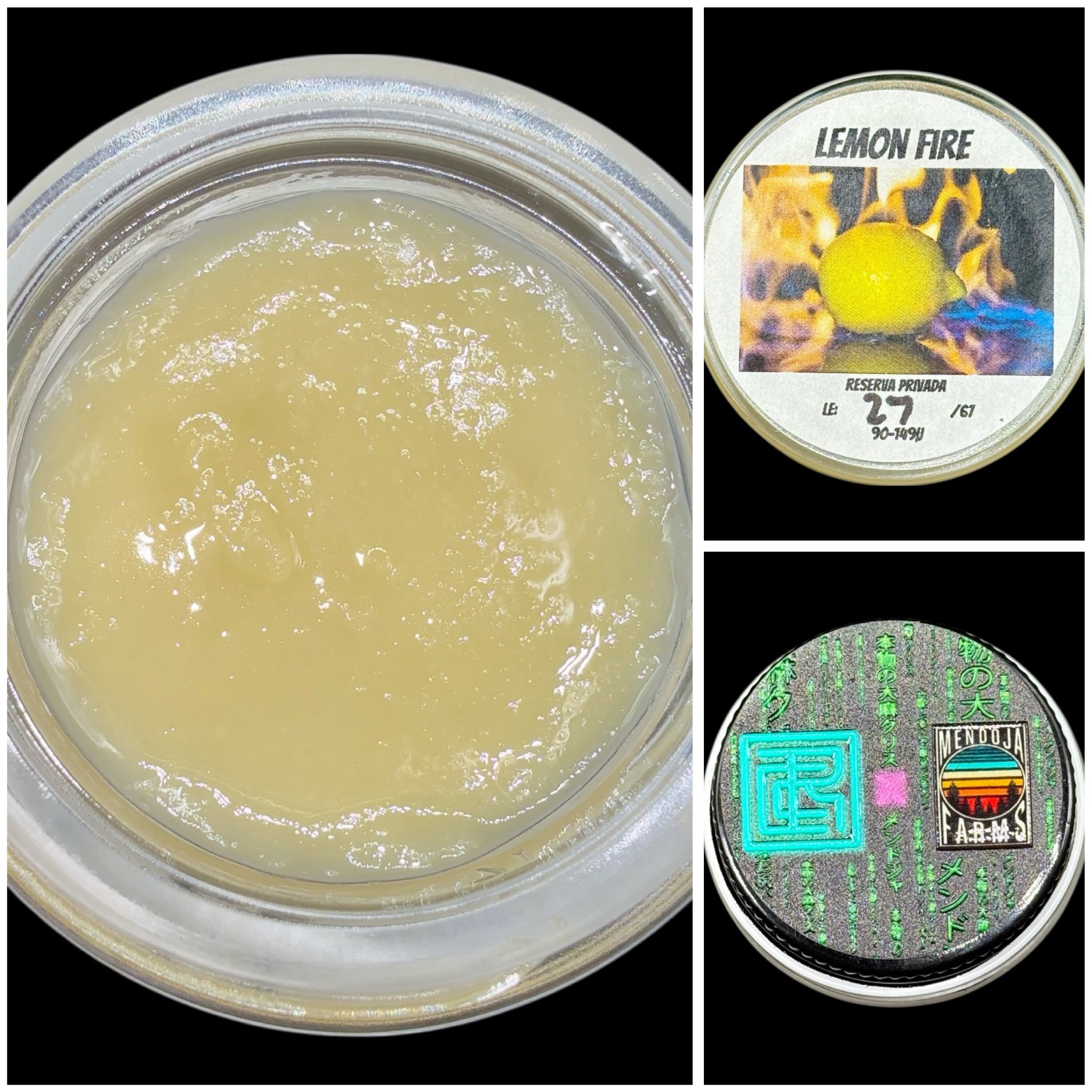Lemon Fire *RP* - 2g live rosin [Cannabis Chris x Mendoja Farms]