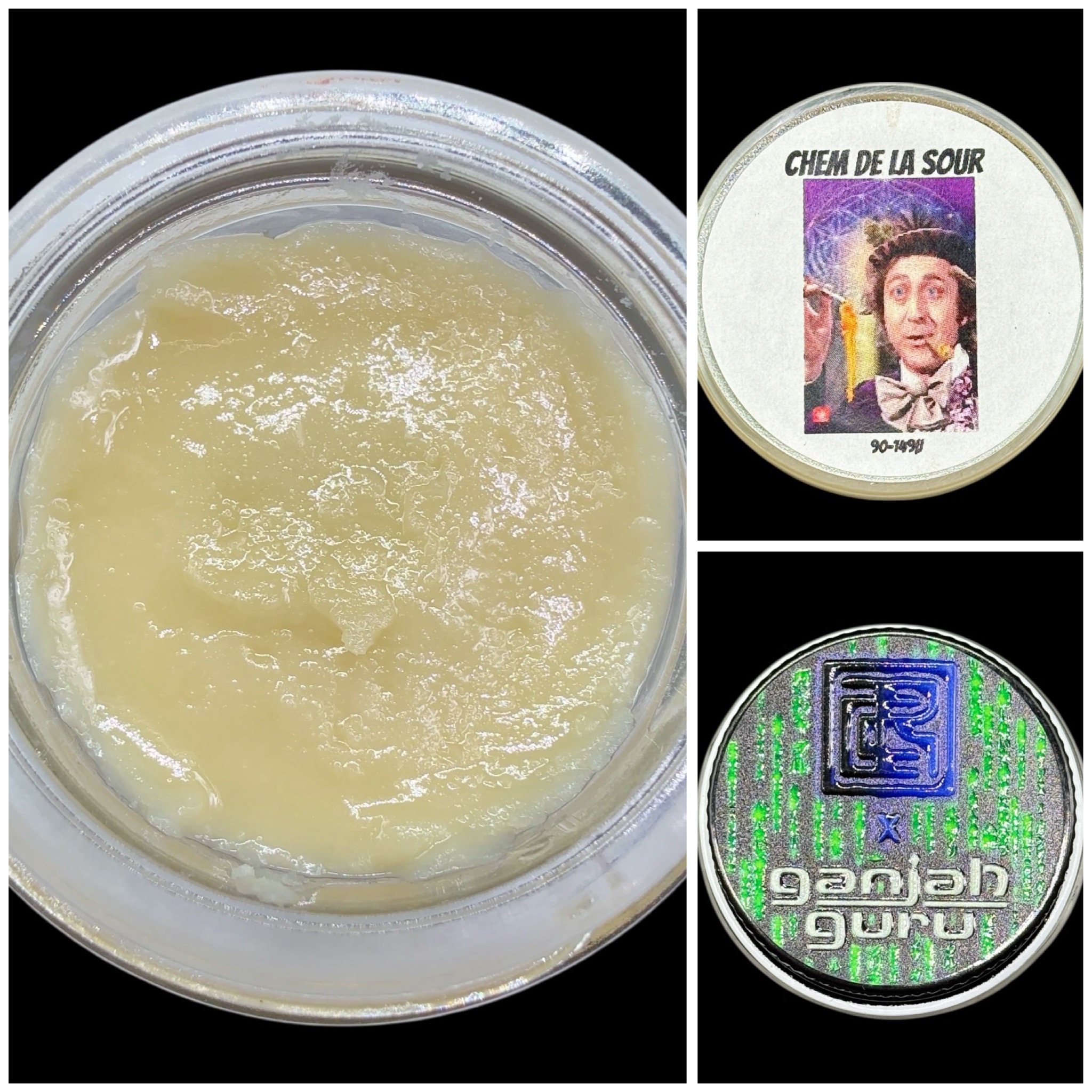 Chem de la Sour - 2g live rosin [Cannabis Chris x Ganja Guru]