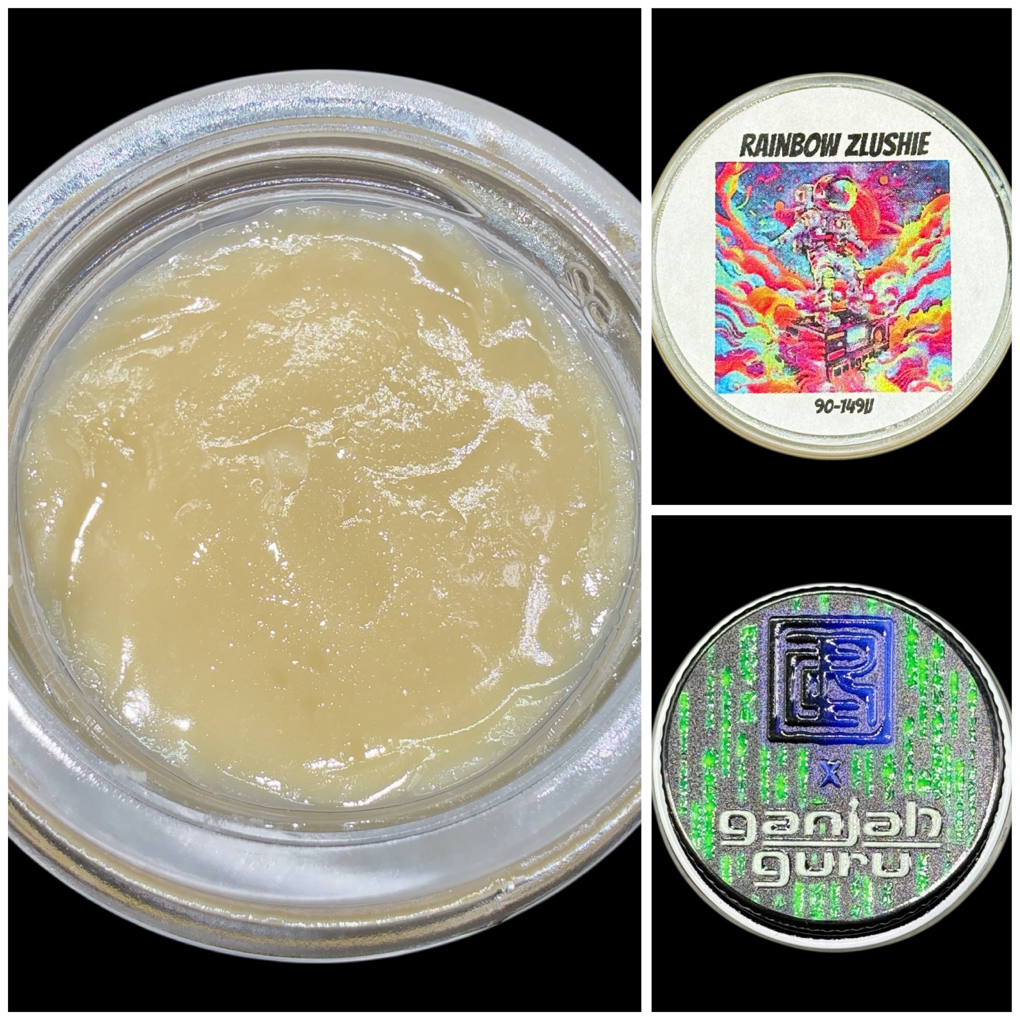 Rainbow Zlushie - 2g live rosin [Cannabis Chris x Ganja Guru]