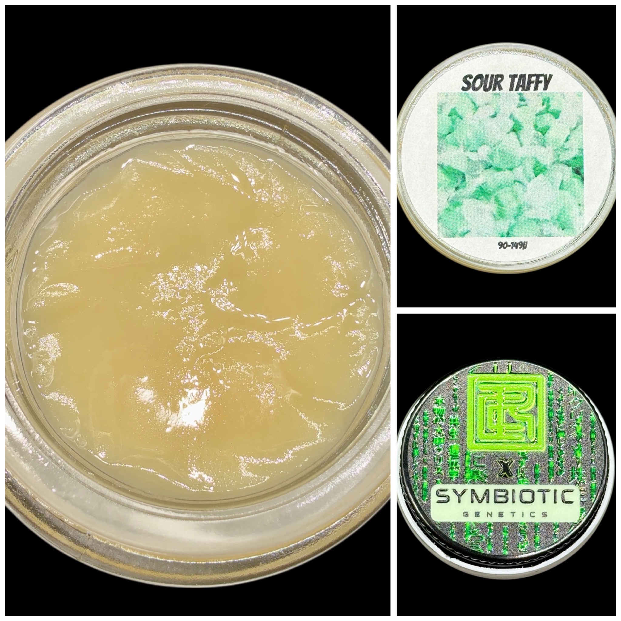 Sour Taffy - 2g live rosin [Cannabis Chris x Symbiotic Genetics]