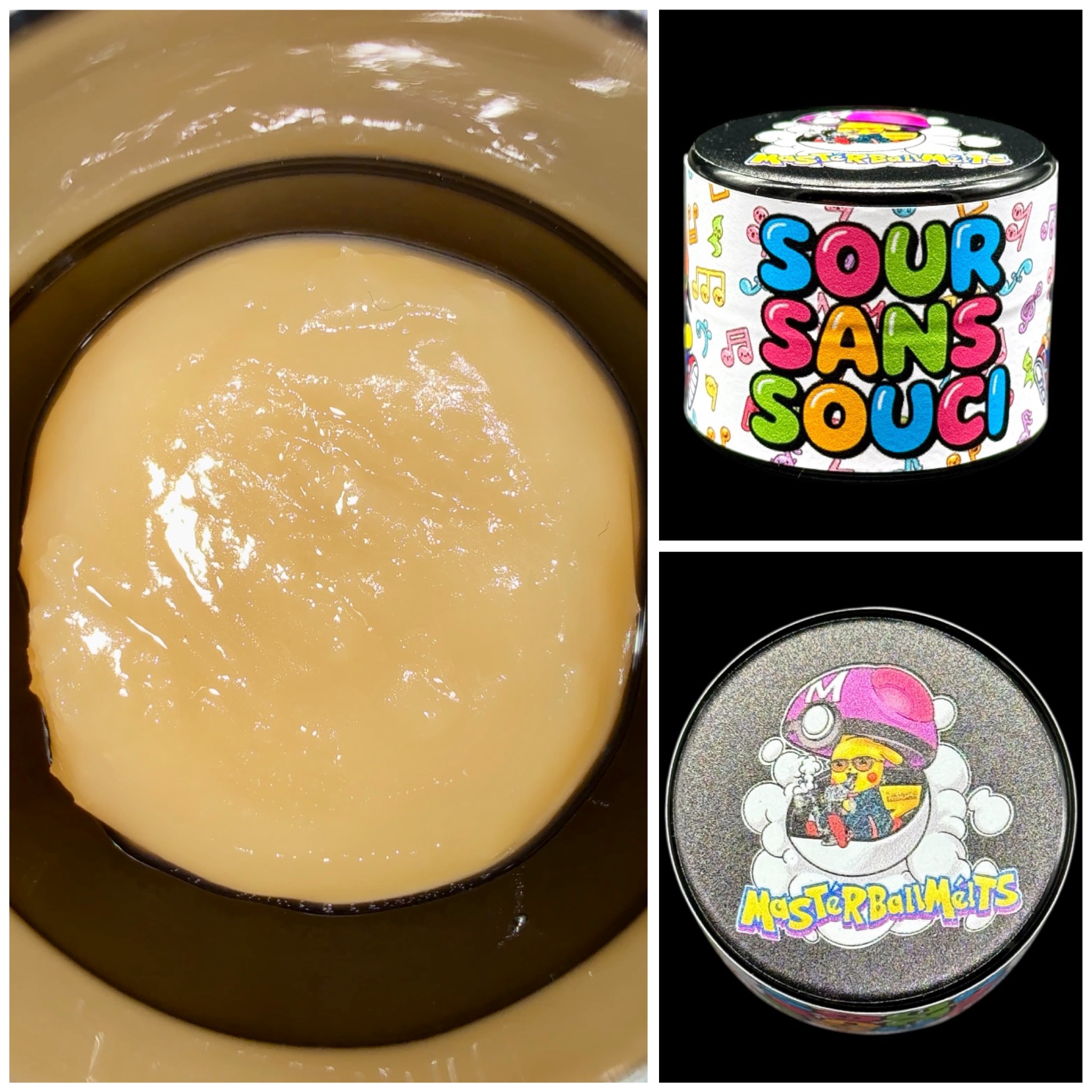 Sour Sans Souci - 2g live rosin [MasterBall Melts]