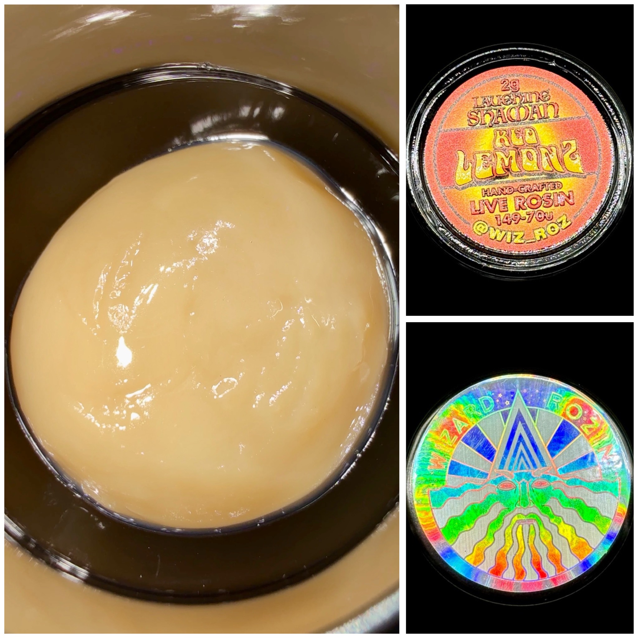 Red Lemonz - 2g live rosin [Wizard Rozin]