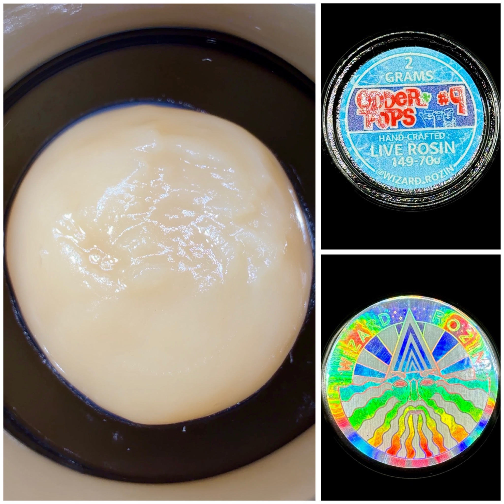 Odder Pops #9 - 2g live rosin [Wizard Rozin]
