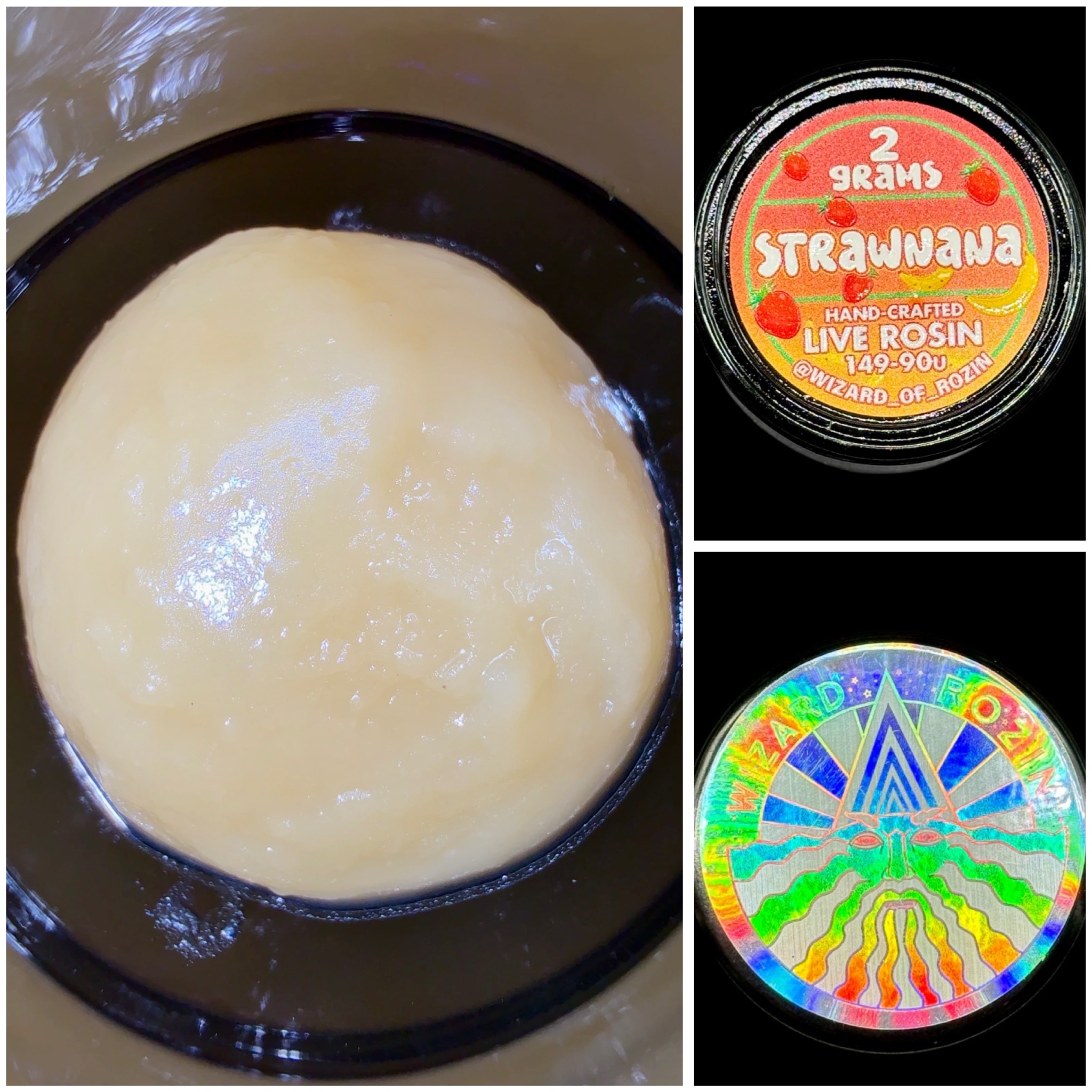 Strawnana - 2g live rosin [Wizard Rozin]