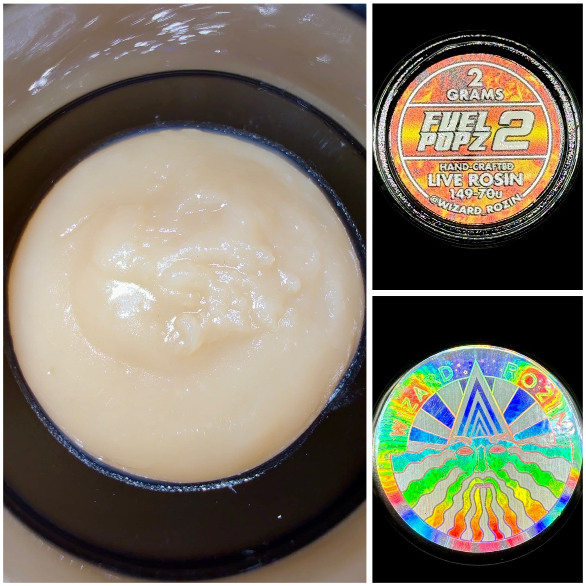 Fuel Popz 2 - 2g live rosin [Wizard Rozin]