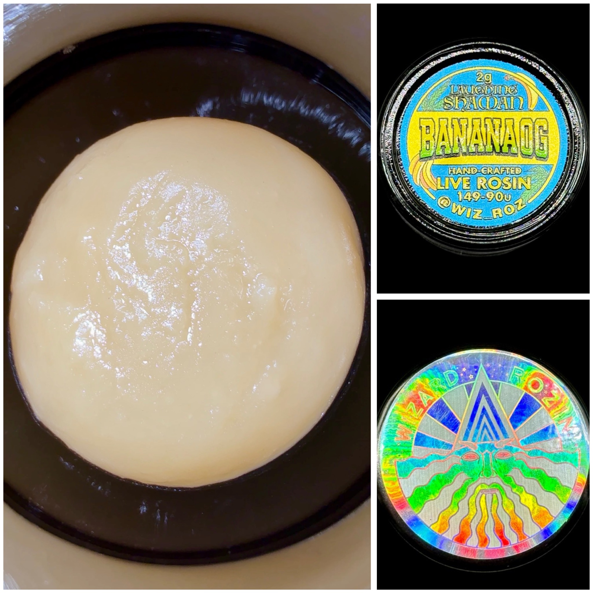 Banana OG - 2g live rosin [Wizard Rozin]