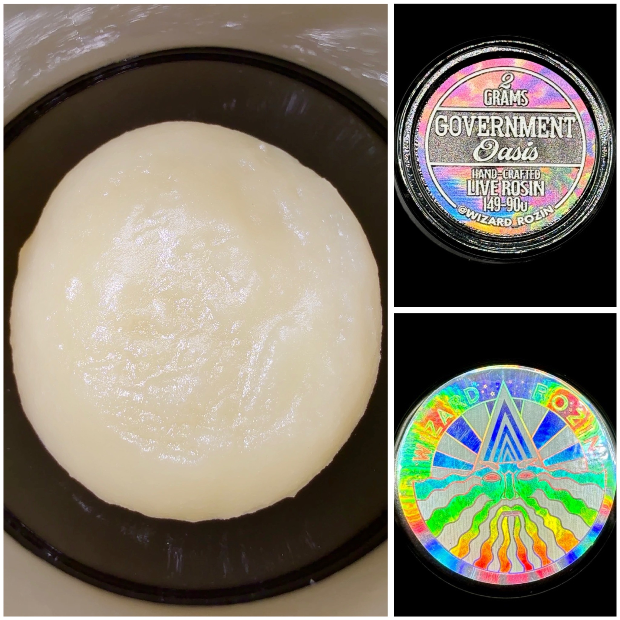 Government Oasis - 2g live rosin [Wizard Rozin]