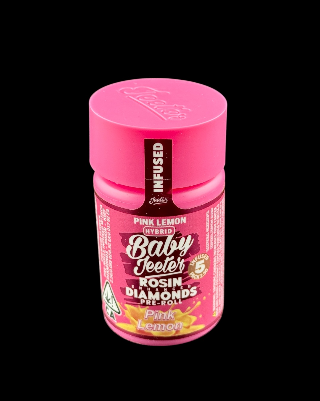 Pink Lemon Infused Prerolls - Hybrid [Baby Jeeter]