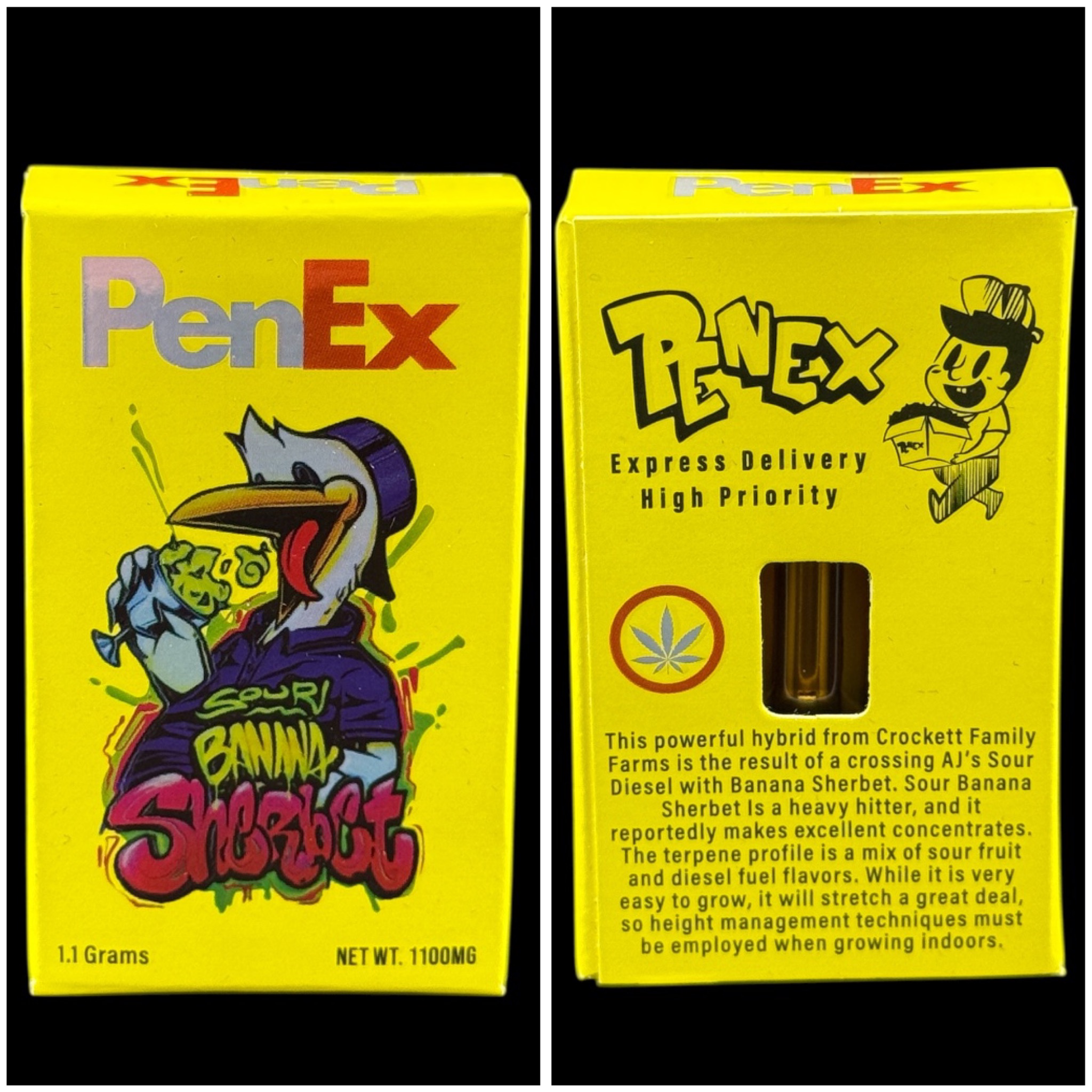 Sour Banana Sherbet - 1g cart [PenEx]
