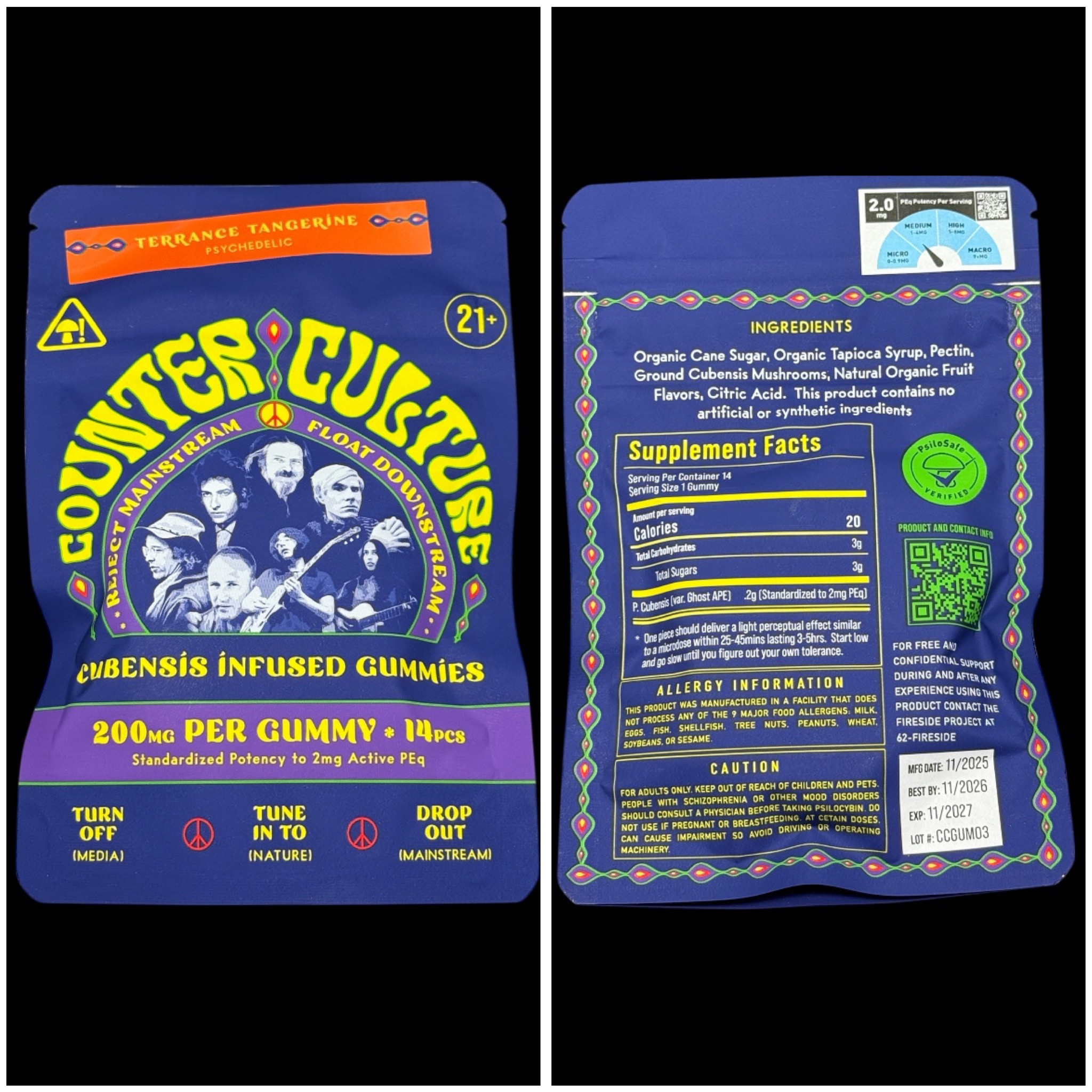 Terrance Tangerine magic gummies - [Counter Culture]