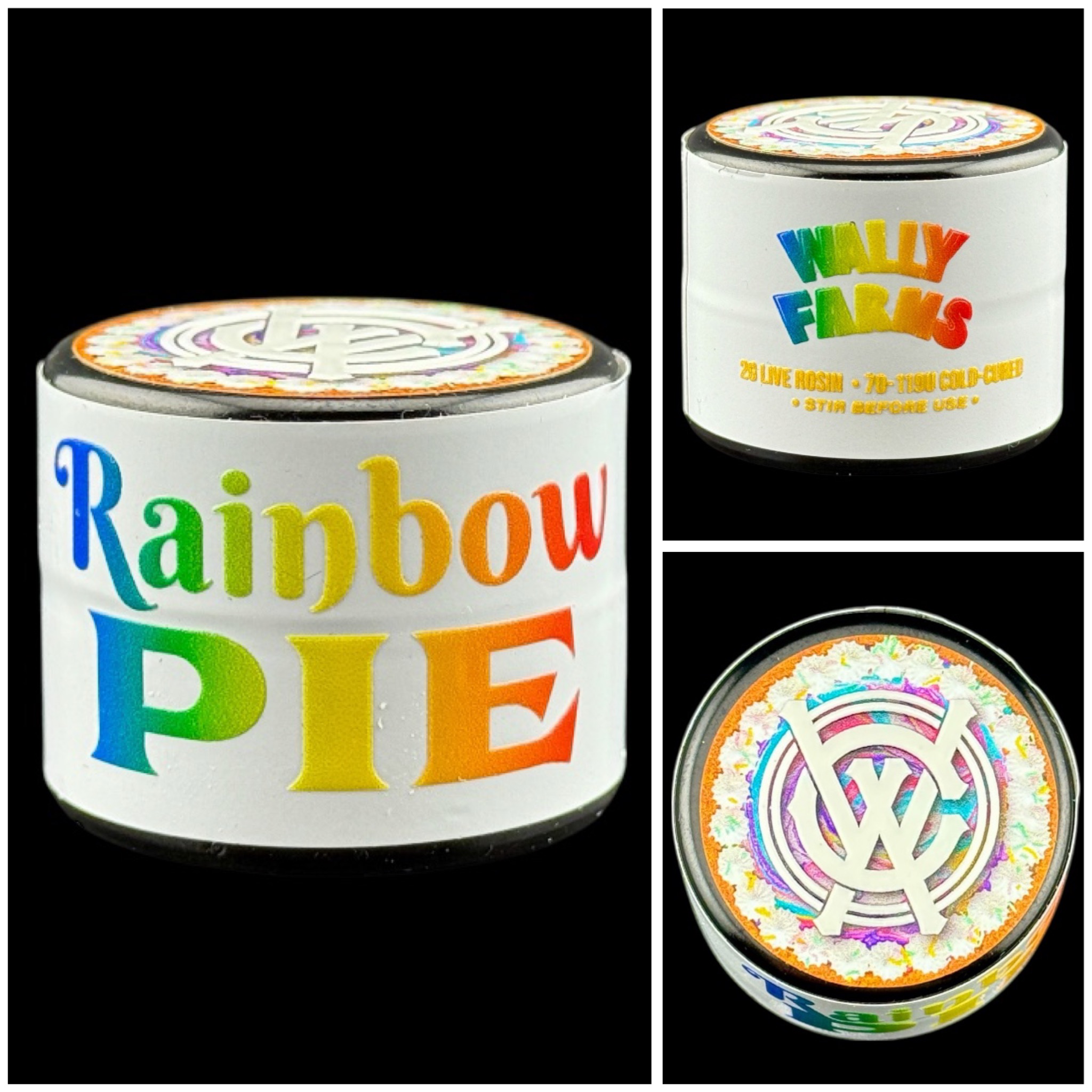 Rainbow Pie - 2g live rosin [West Coast Alchemy x Wally Farms]