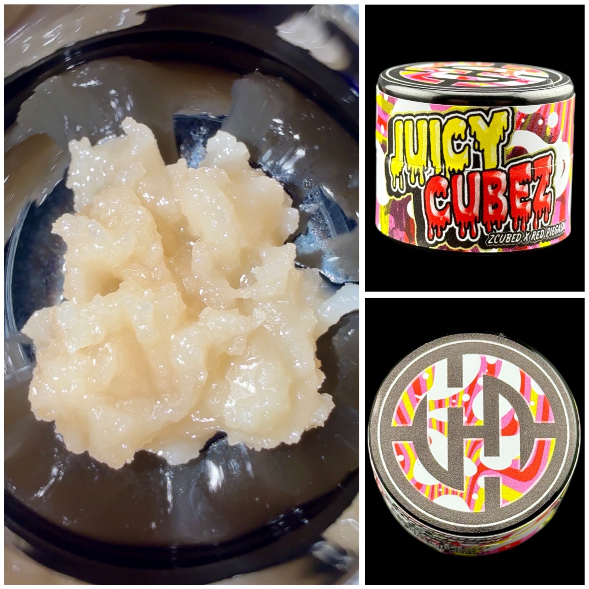 Juicy Cubez - 1g live rosin [Hash Headz]