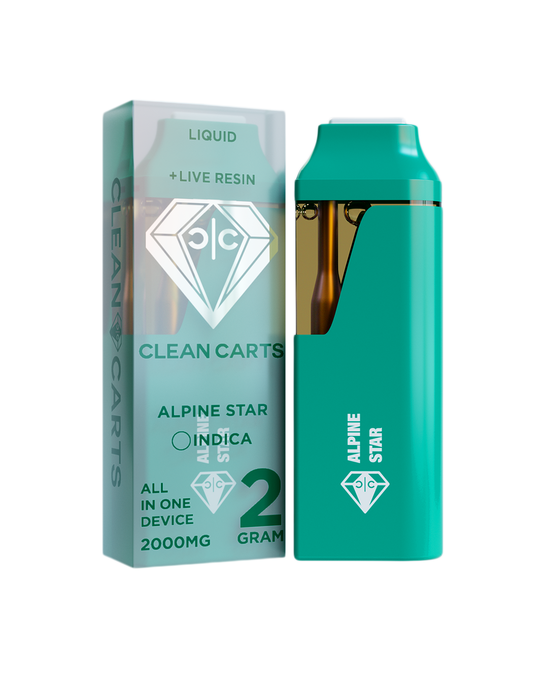 Alpine Star - 2g live resin disposable [Clean Carts]