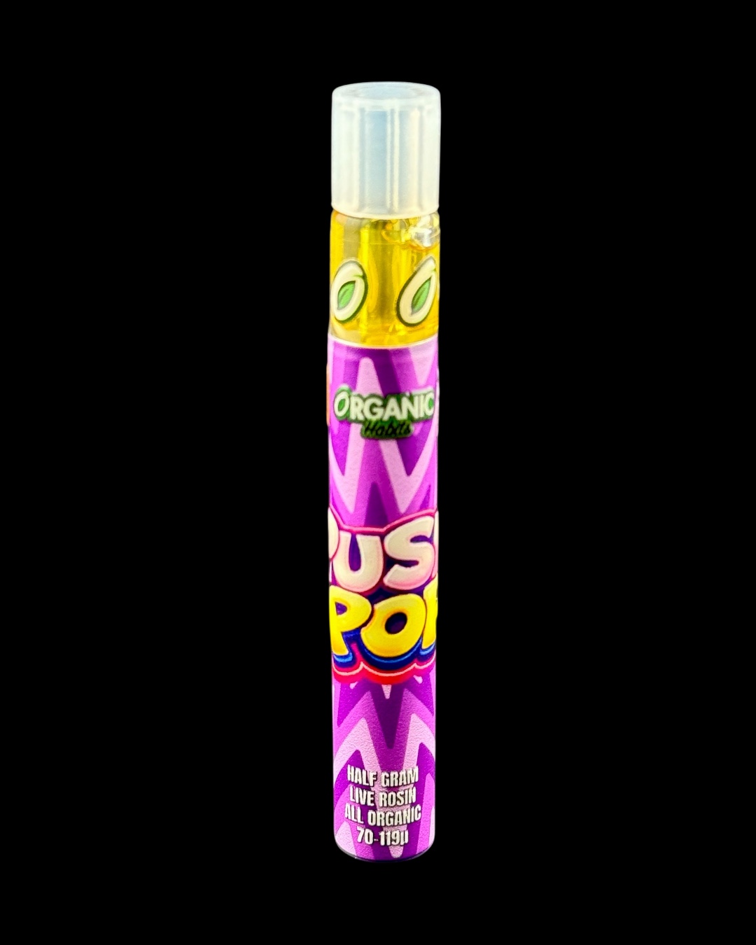 Push Pop - .5g live rosin disposable [Organic Habits]