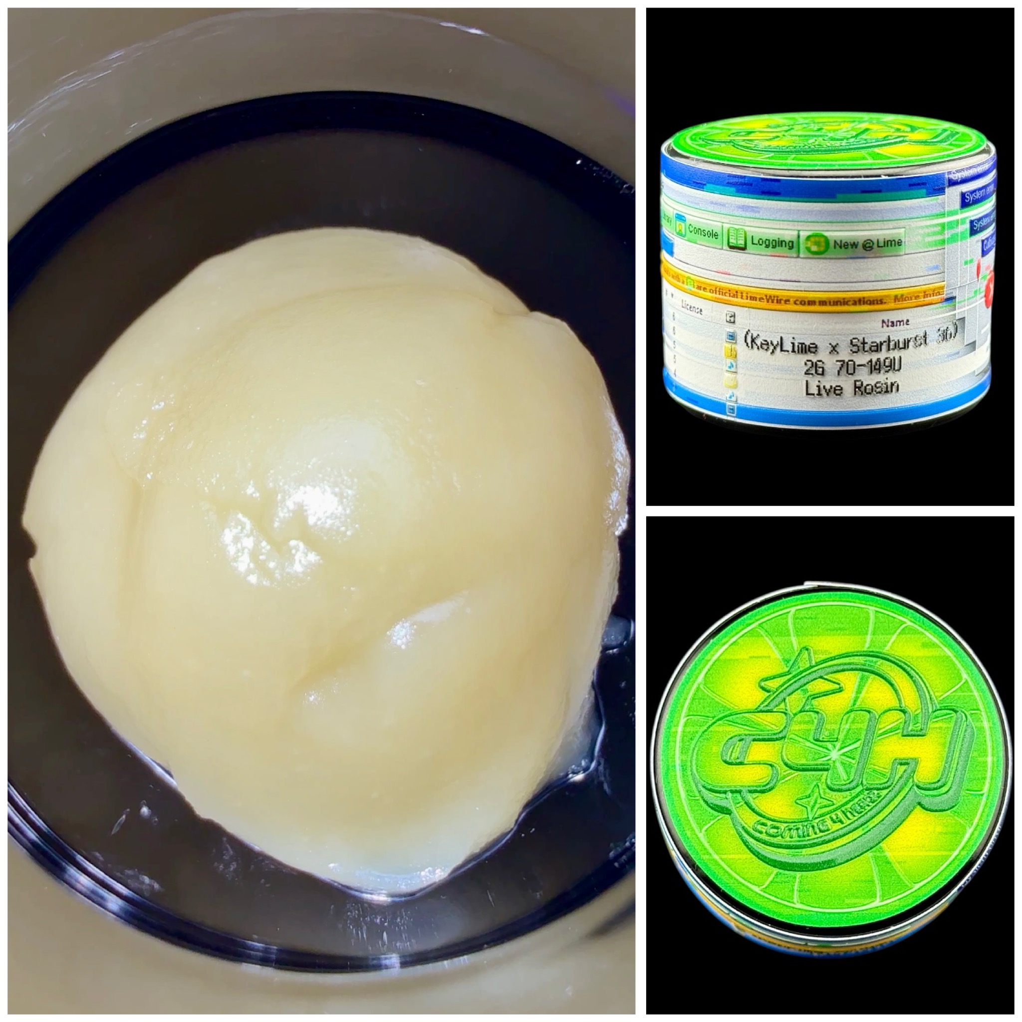 New Lime - 2g live rosin [Coming 4 Headz]