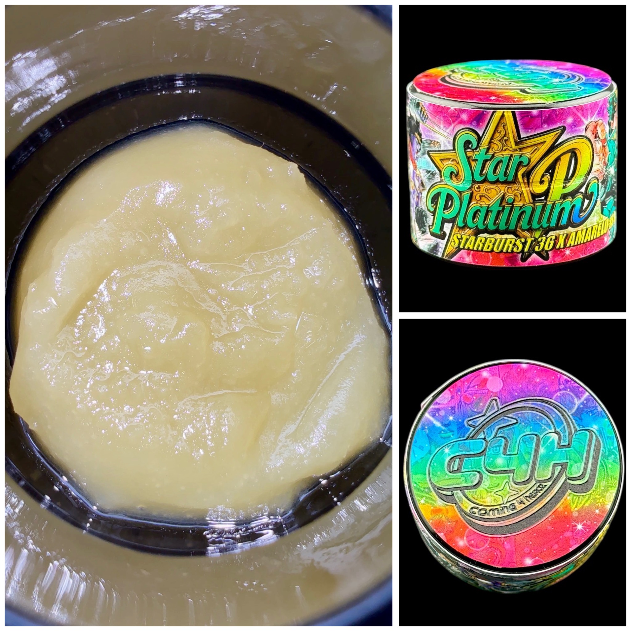 Star Platinum - 2g live rosin [Coming 4 Headz]