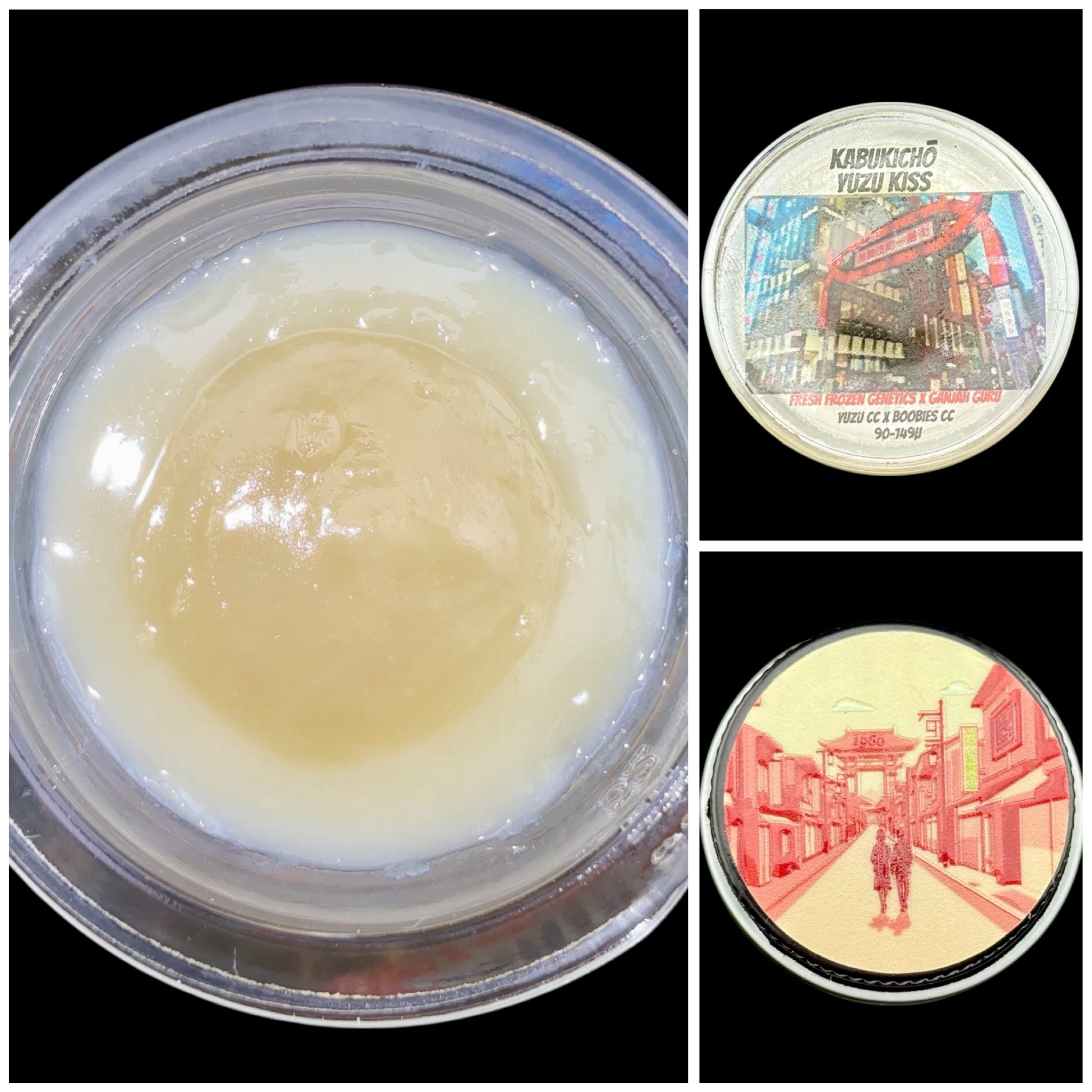 Kabukicho Yuzu Kiss - 2g live rosin *thumbprint style* [Cannabis Chris]