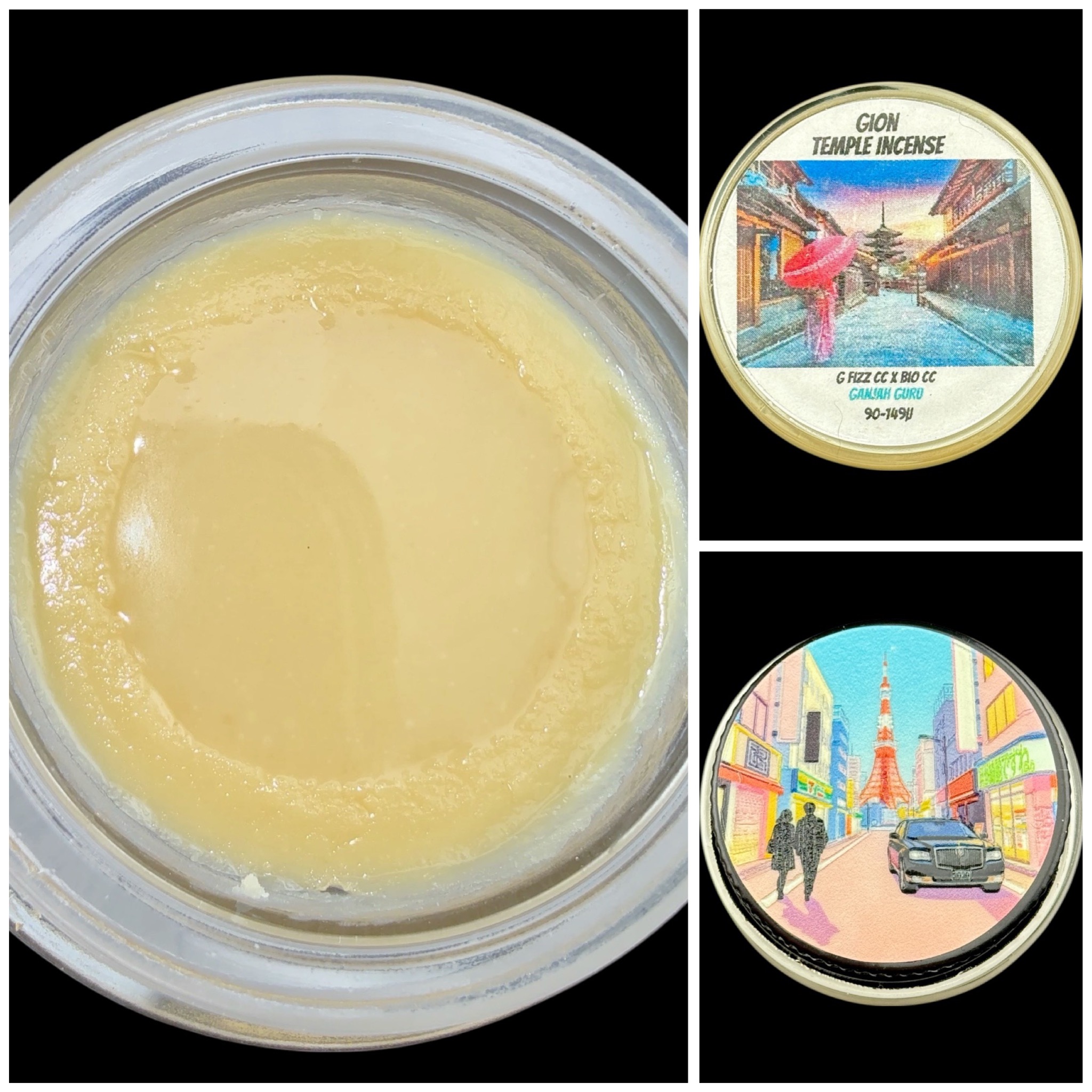 Gion Temple Incense - 2g live rosin *thumbprint style* [Cannabis Chris]