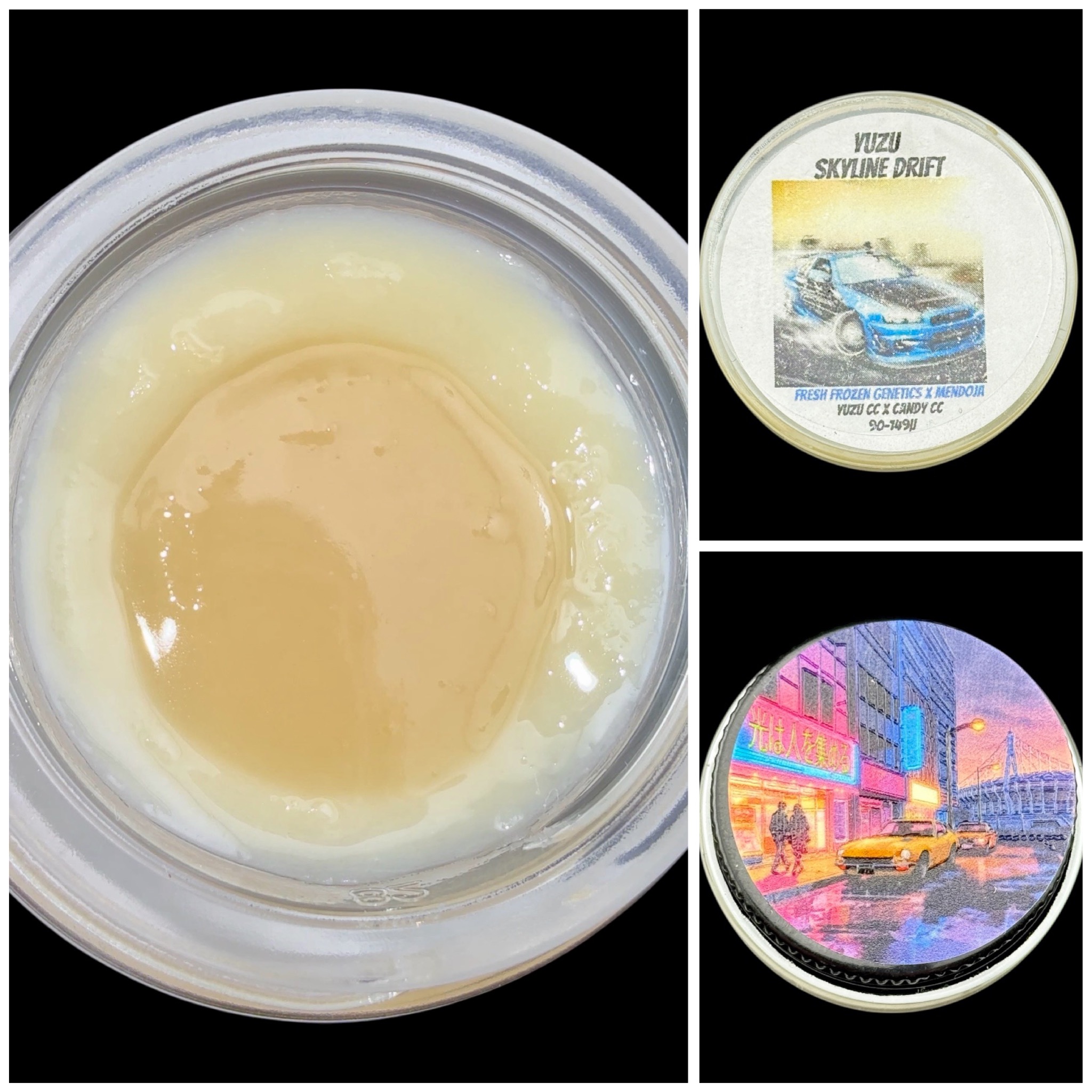 Yuzu Skyline Drift - 2g live rosin *thumbprint style* [Cannabis Chris]