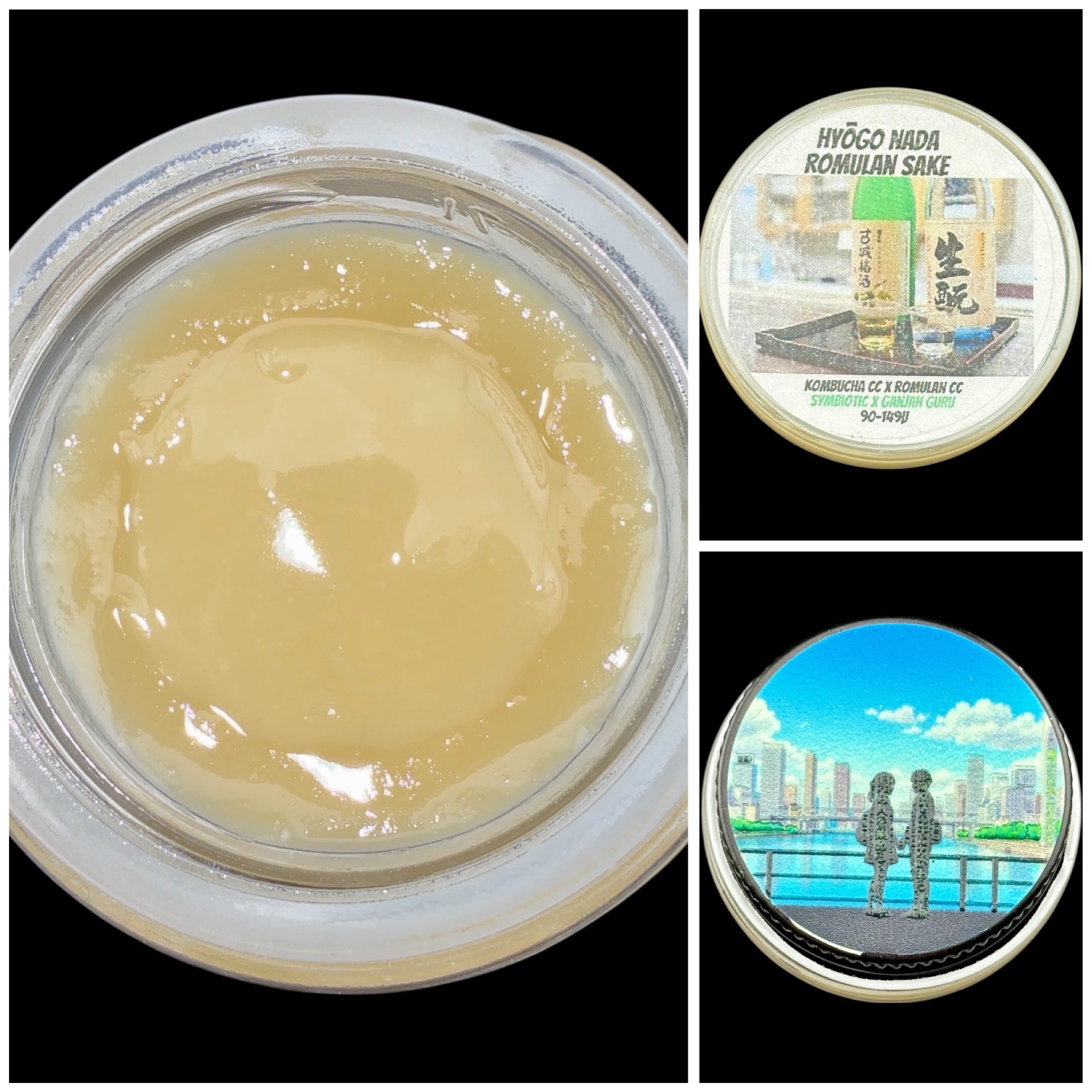 Hyogo Nada Romulan Sake - 2g live rosin *thumbprint style* [Cannabis Chris]