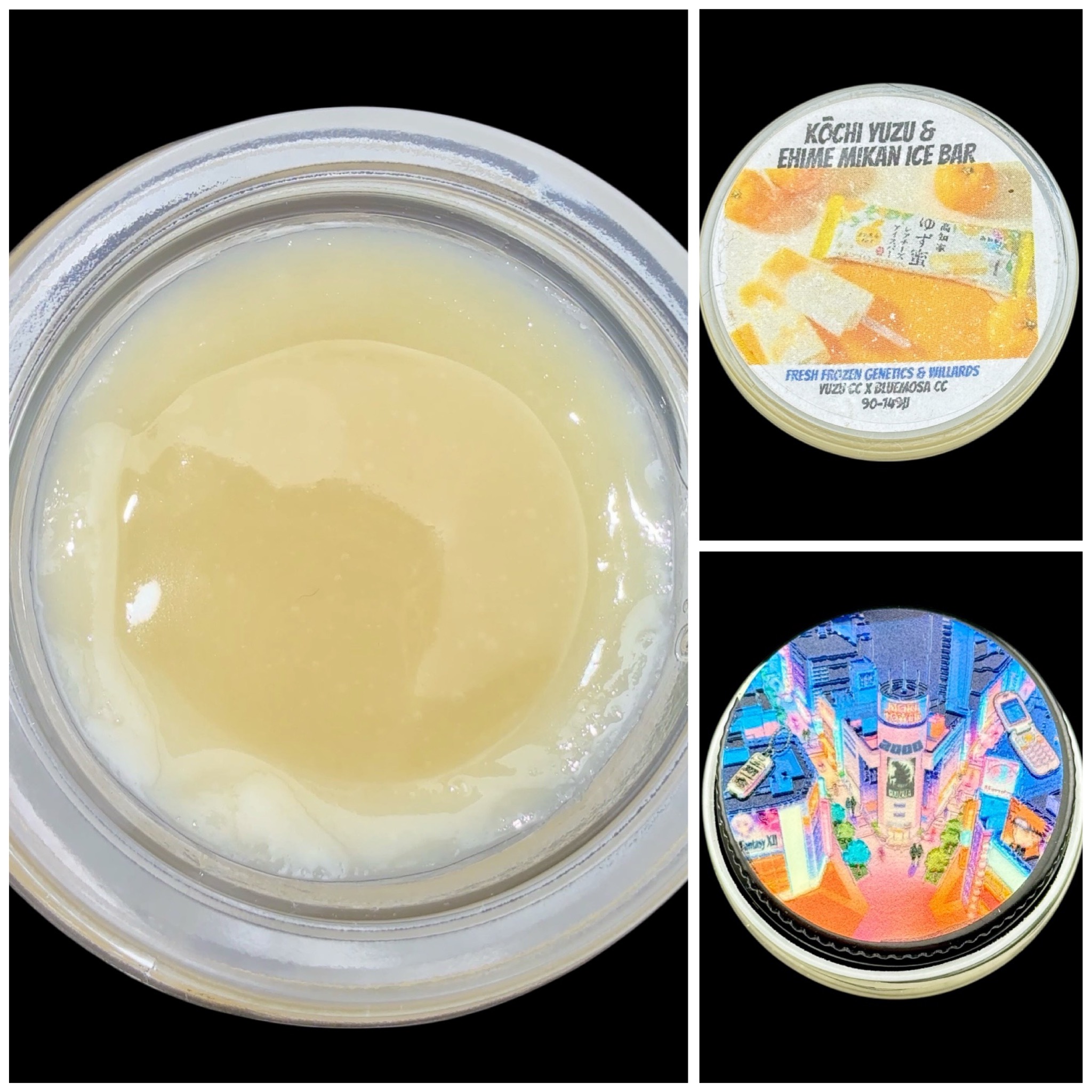 Kochi Yuzu & Ehime Mikan Ice Bar - 2g live rosin *thumbprint style* [Cannabis Chris]