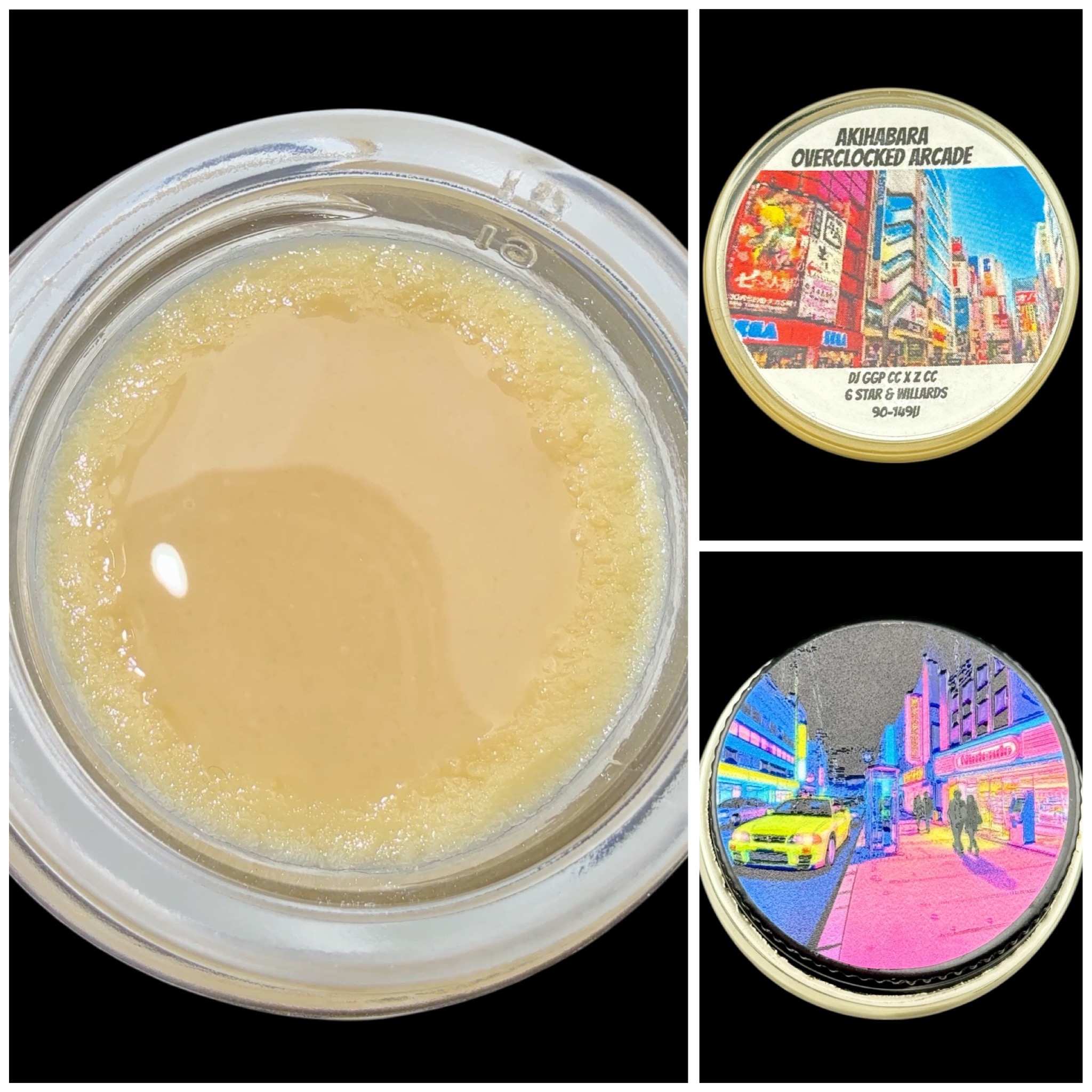 Akihabara Overclocked Arcade - 2g live rosin *thumbprint style* [Cannabis Chris]