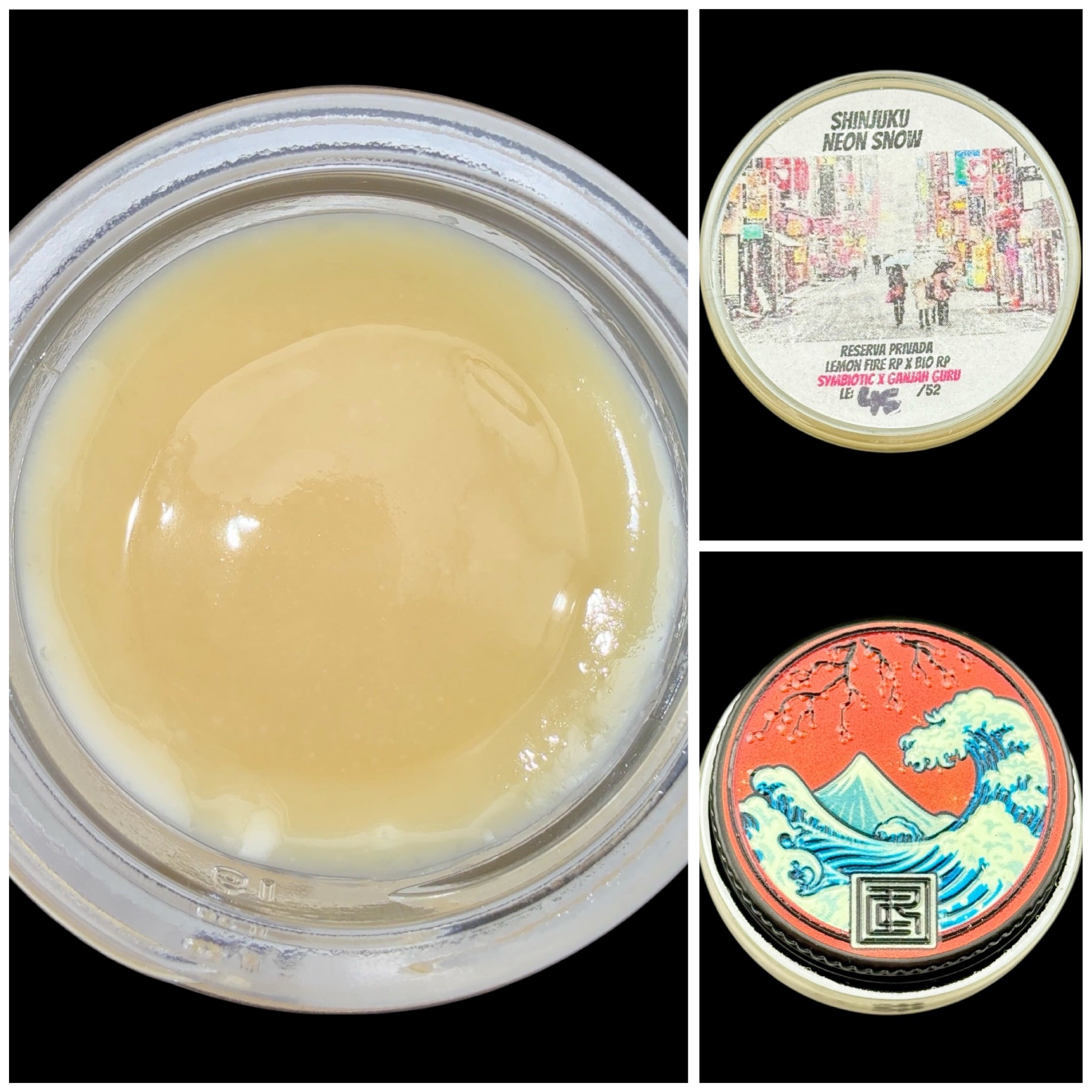 Shinjuku Neon Snow - 2g live rosin *thumbprint style* [Cannabis Chris]