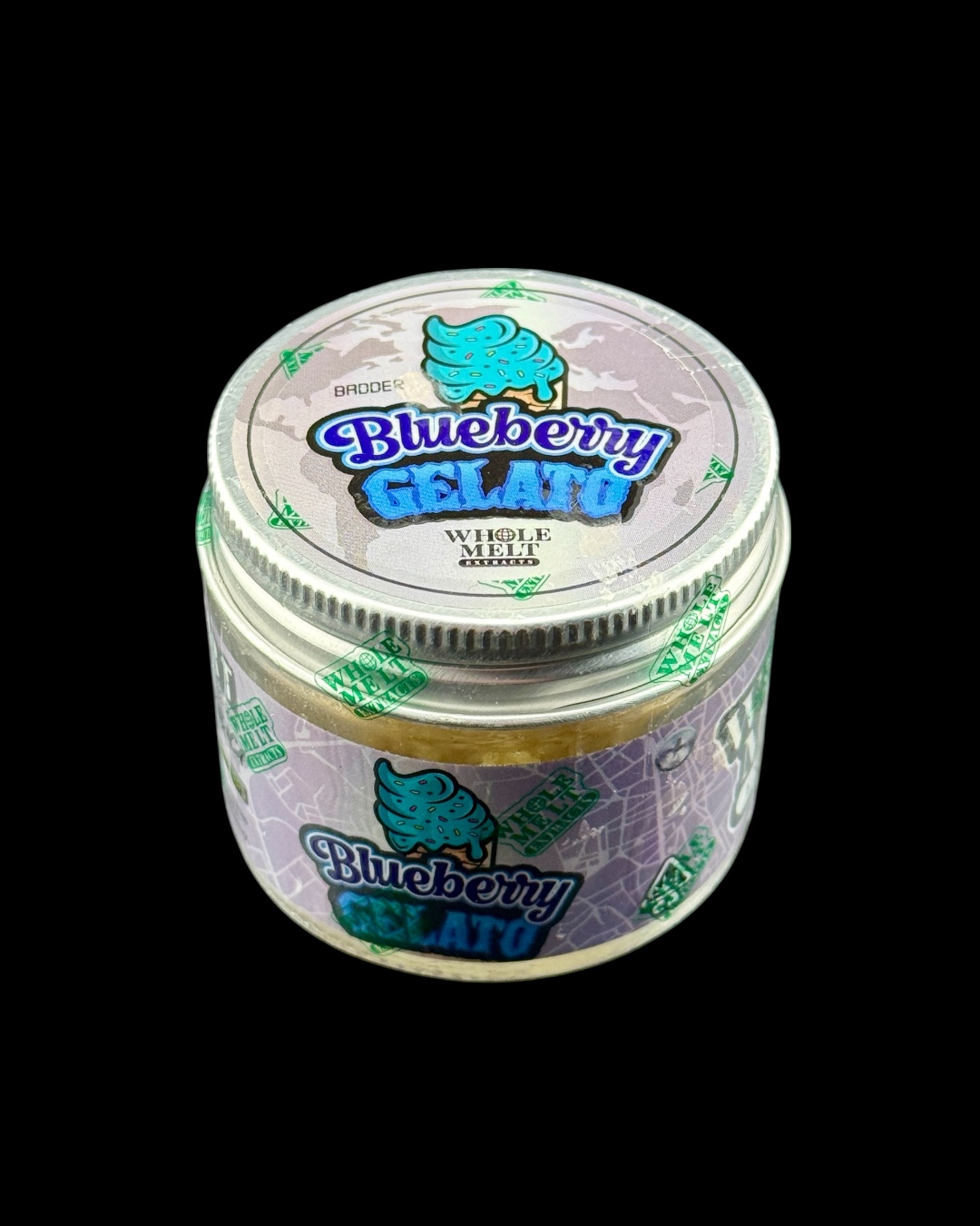 Blueberry Gelato - 1oz live resin badder [Whole Melt Extracts]
