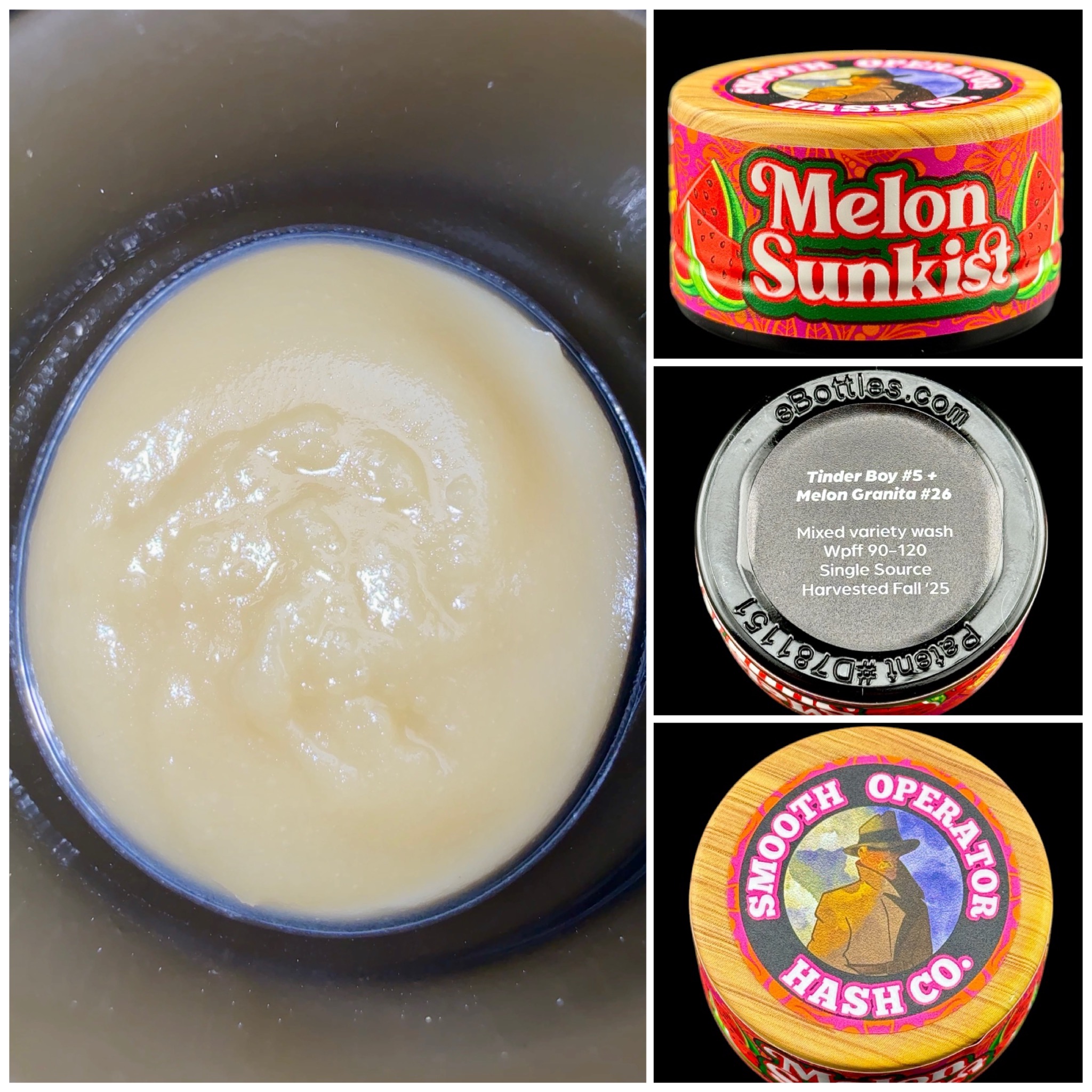 Melon Sunkist - 2g live rosin [Smooth Operator Hash Co.]