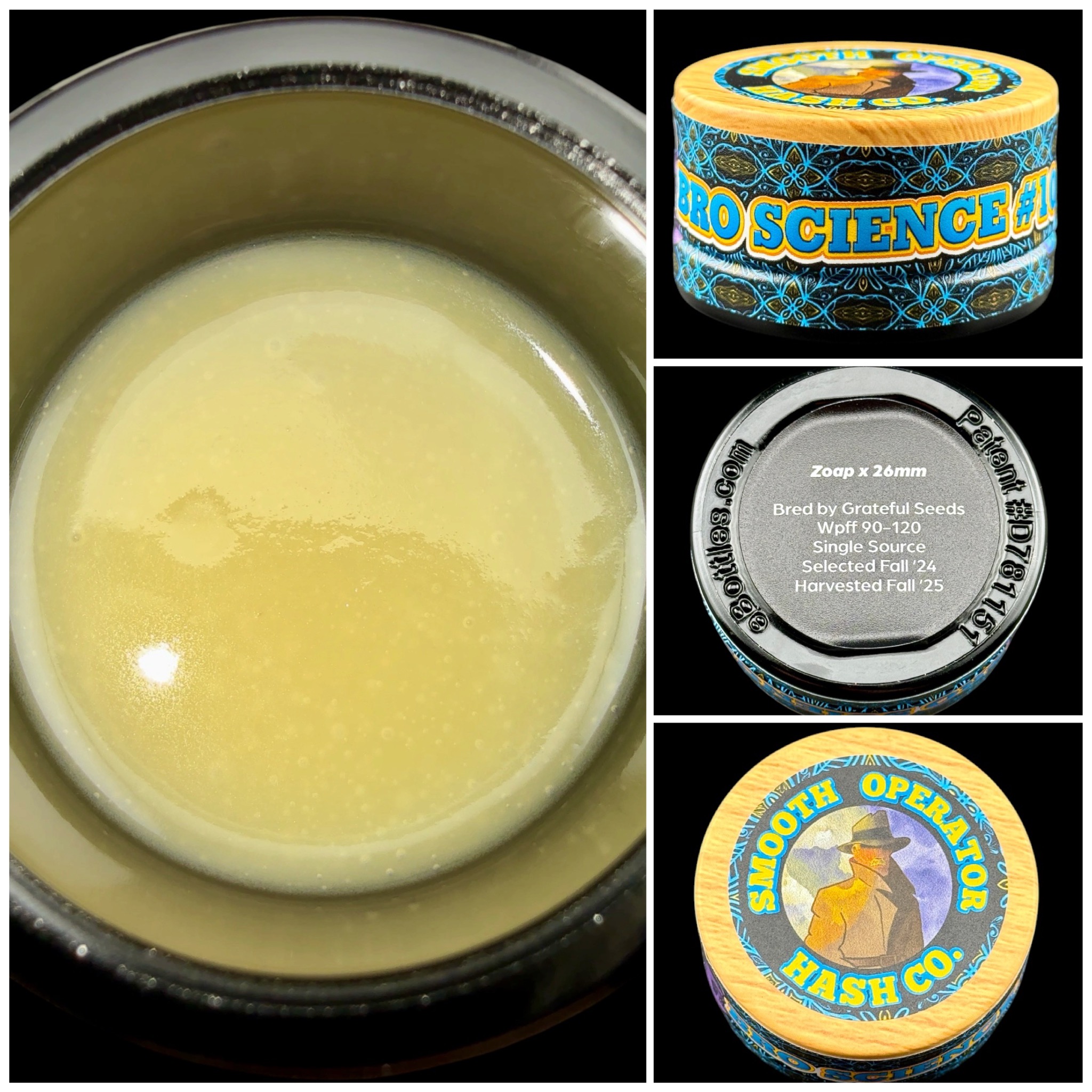 Bro Science #10 - 2g live rosin [Smooth Operator Hash Co.]