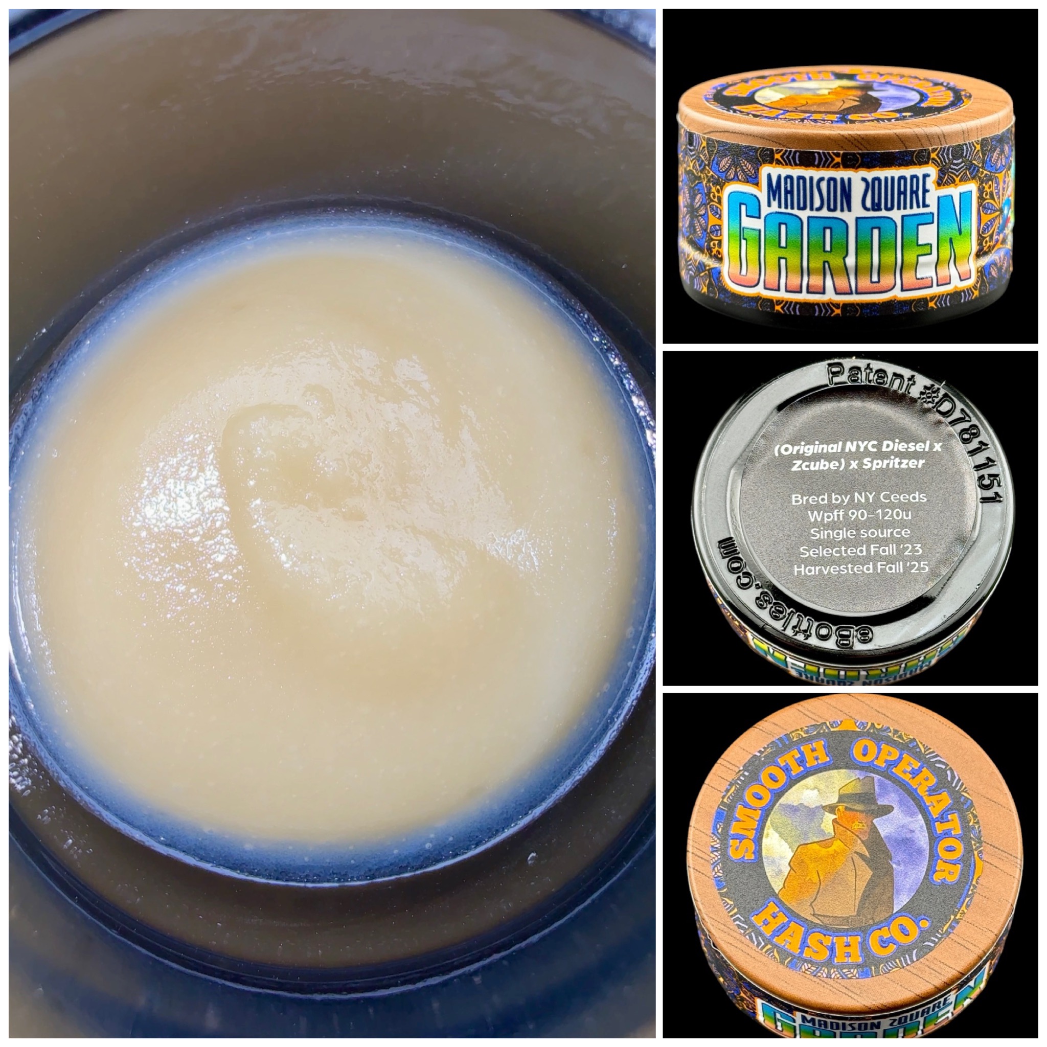 Madison Zquare Garden - 2g live rosin [Smooth Operator Hash Co.]