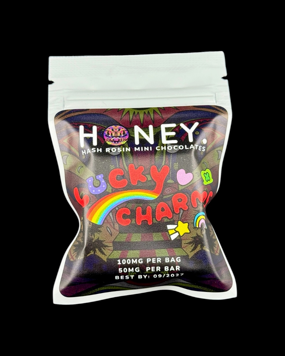 Lucky Charms white chocolate bar - 100mg hash rosin [Honey Solventless]