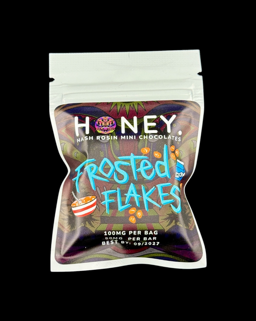 Frosted Flakes white chocolate bar - 100mg hash rosin [Honey Solventless]