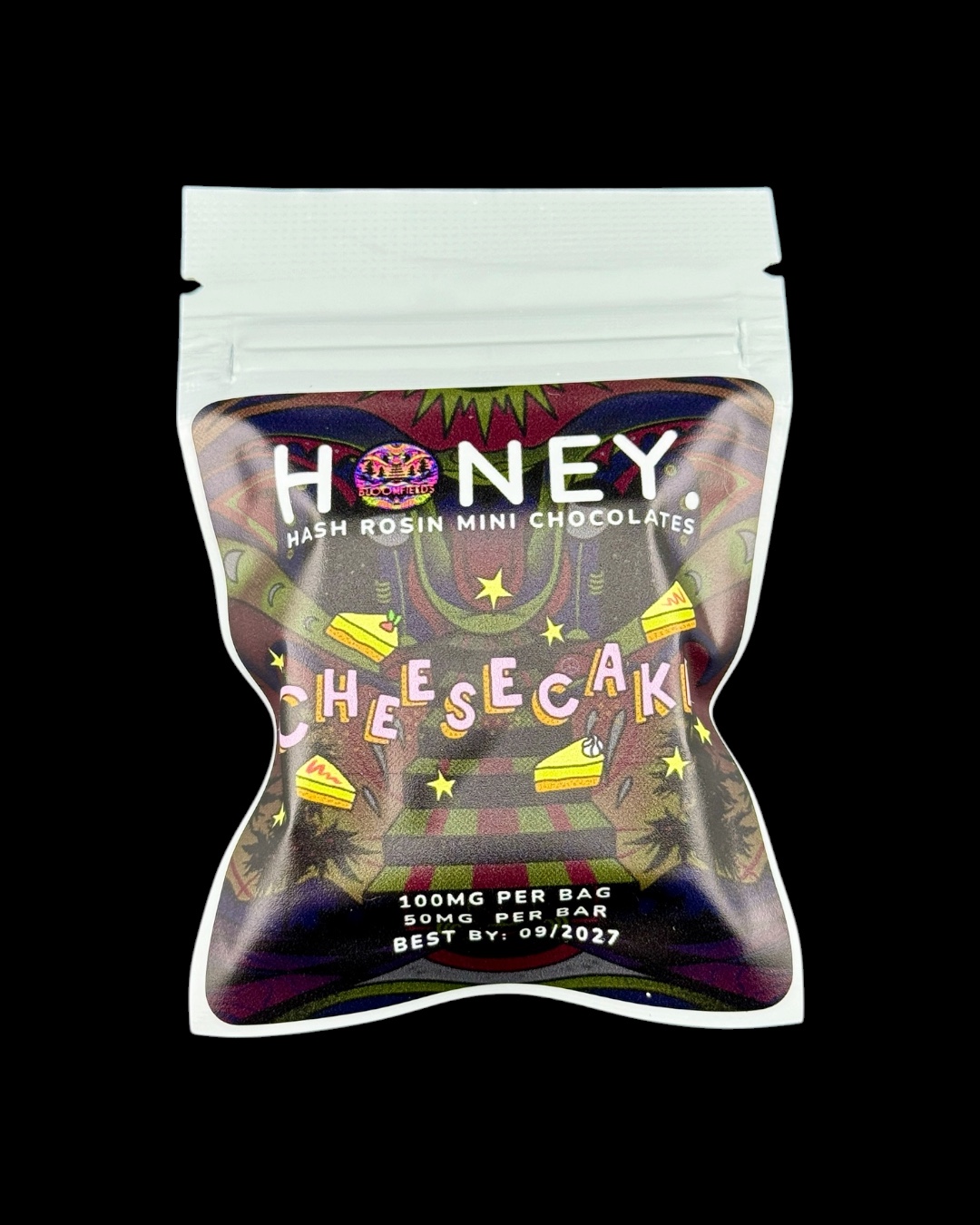 Cheesecake white chocolate bar - 100mg hash rosin [Honey Solventless]