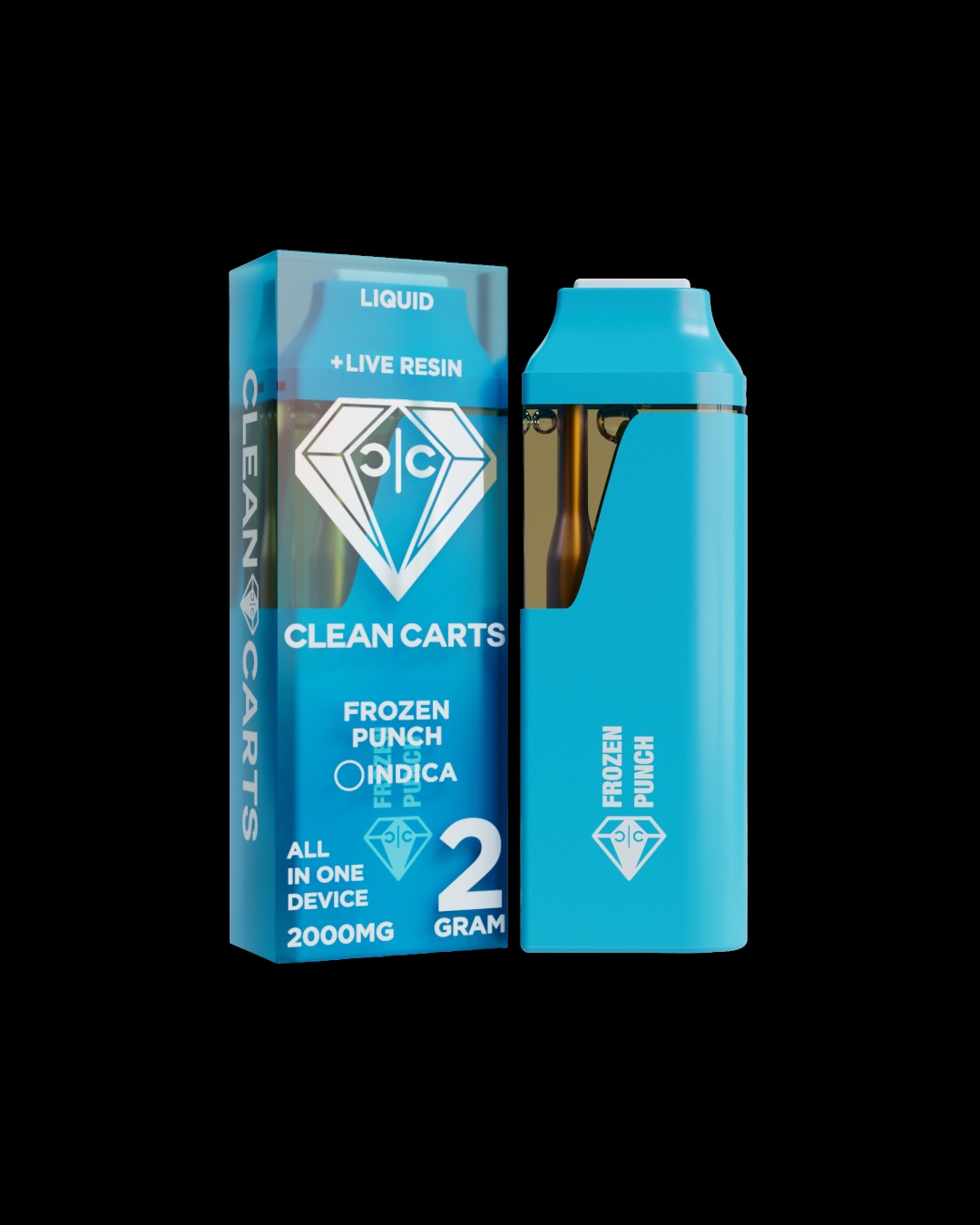 Frozen Punch - 2g live resin disposable [Clean Carts]