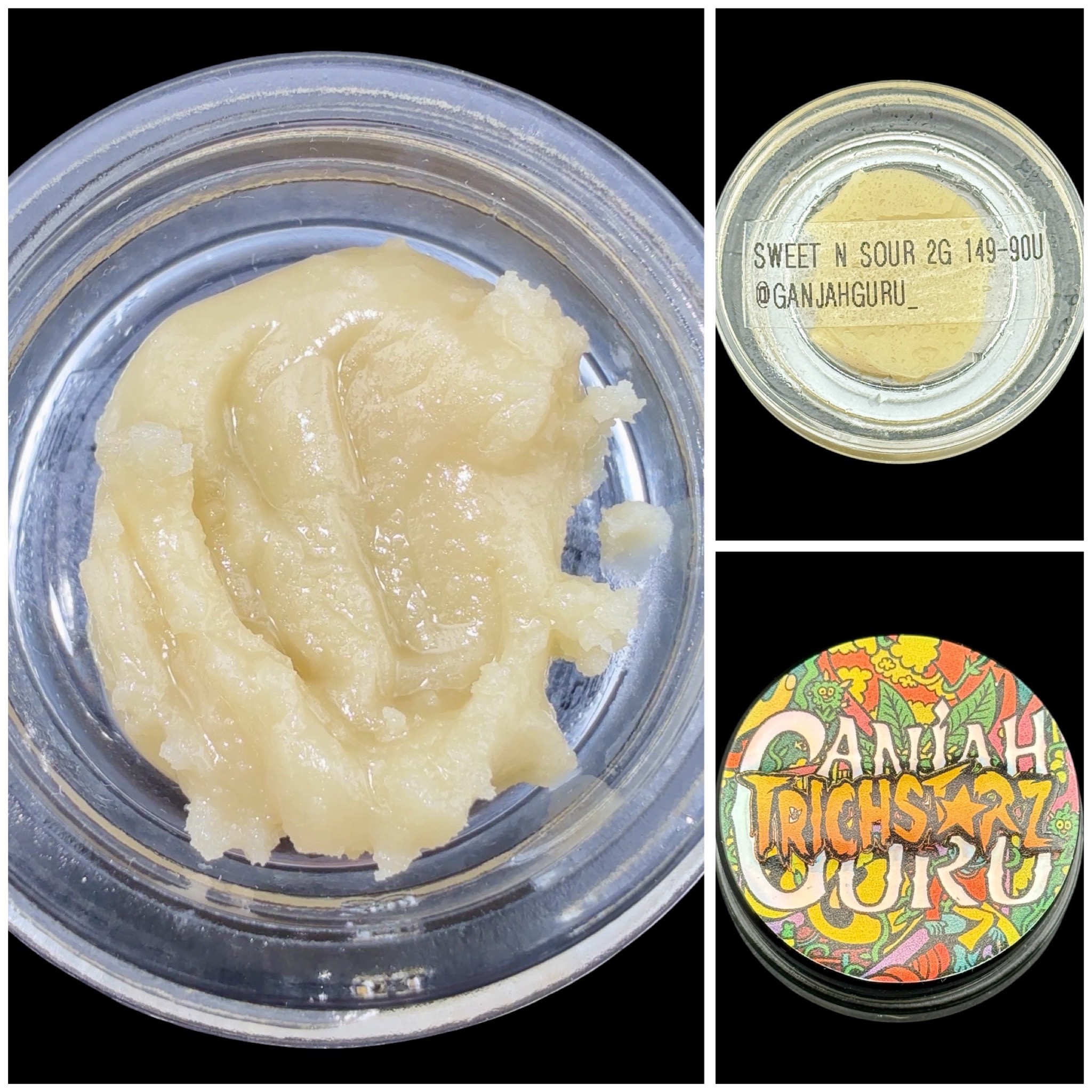 Sweet N Sour - 2g live rosin [Ganjah Guru x Trichstarz]