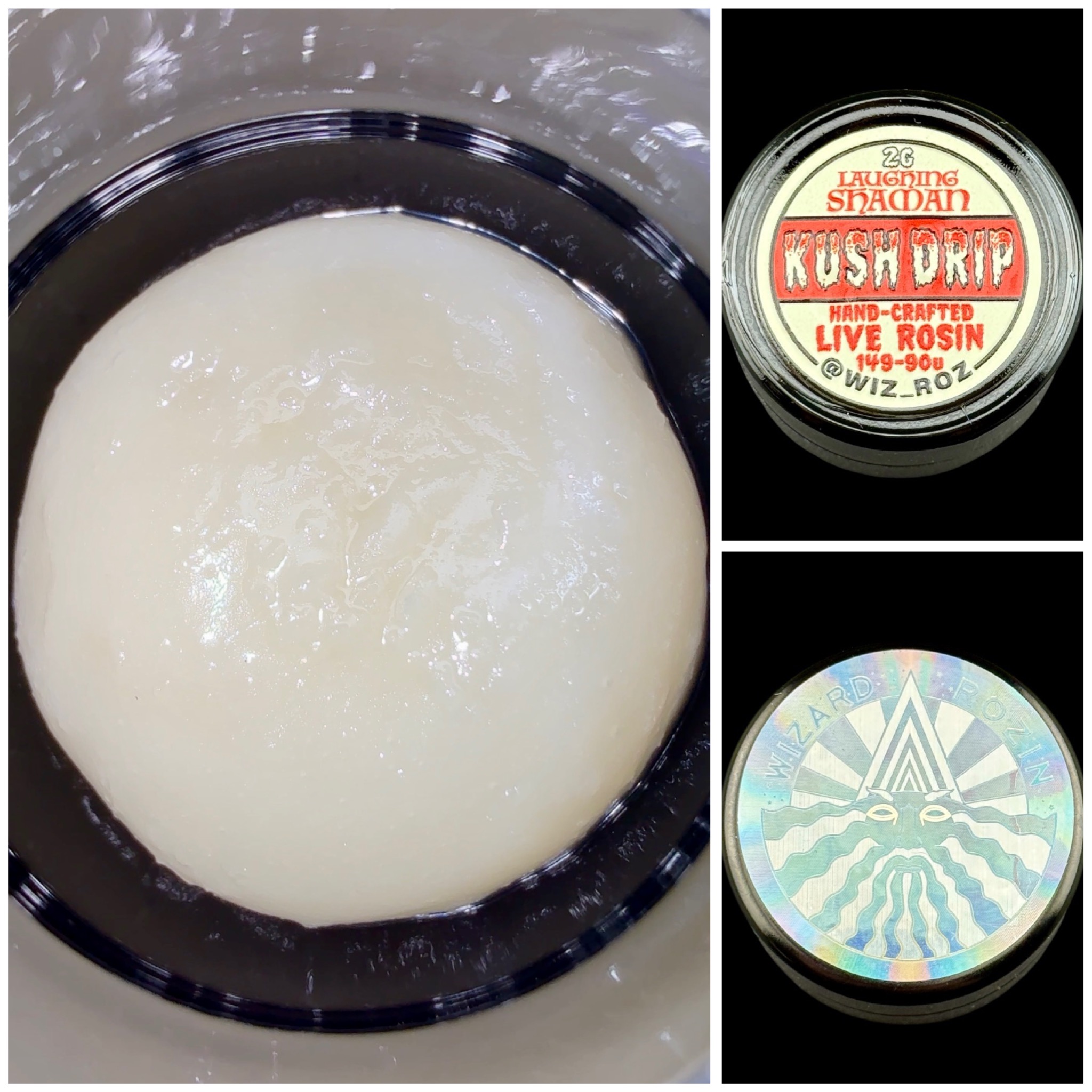 Kush Drip - 2g live rosin [Wizard Rozin]