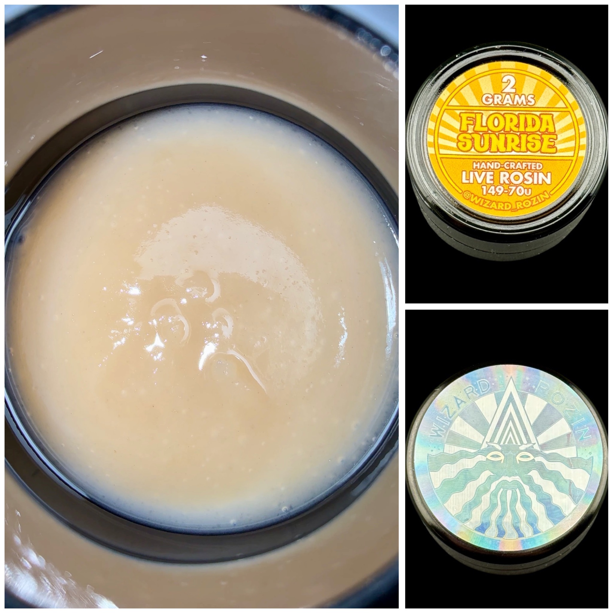 Florida Sunrise - 2g live rosin [Wizard Rozin]